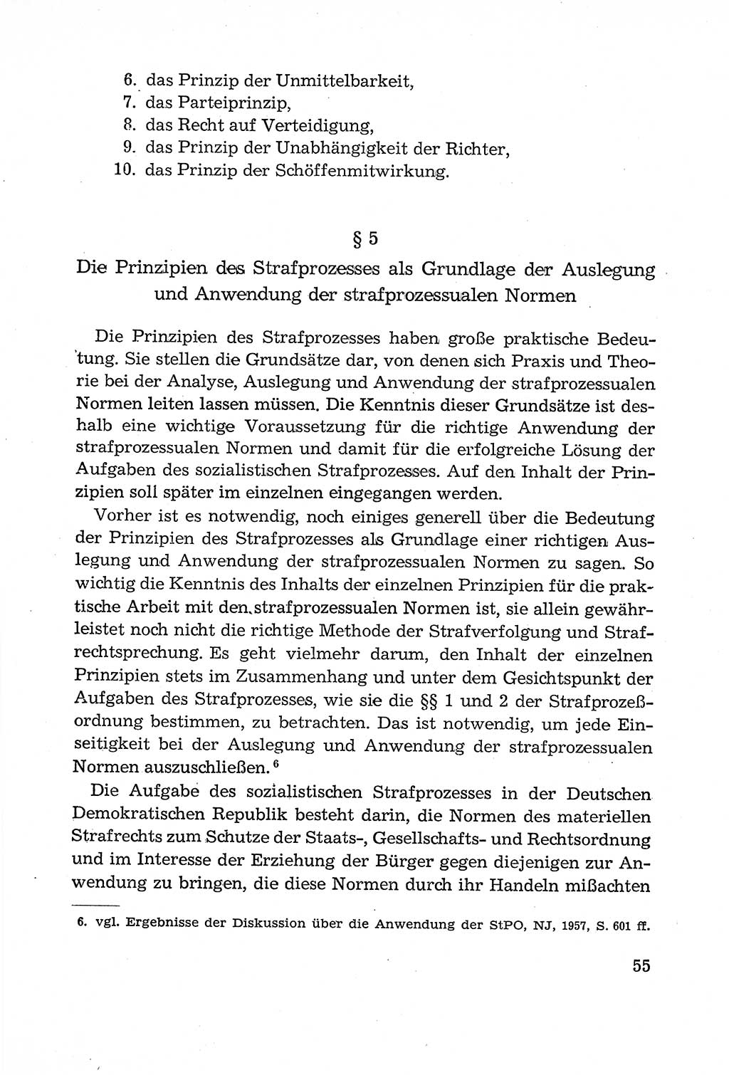 Leitfaden des Strafprozeßrechts der Deutschen Demokratischen Republik (DDR) 1959, Seite 55 (LF StPR DDR 1959, S. 55)