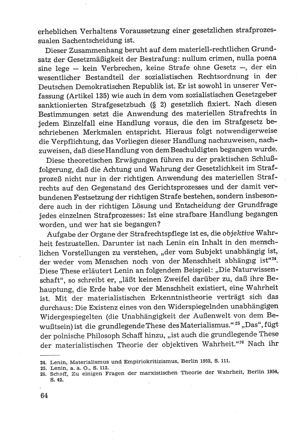 Leitfaden des Strafprozeßrechts der Deutschen Demokratischen Republik (DDR) 1959, Seite 64 (LF StPR DDR 1959, S. 64)