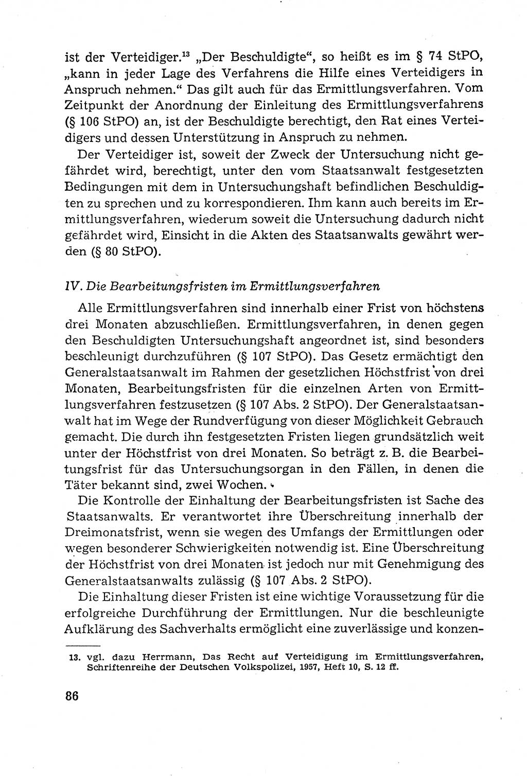 Leitfaden des Strafprozeßrechts der Deutschen Demokratischen Republik (DDR) 1959, Seite 86 (LF StPR DDR 1959, S. 86)