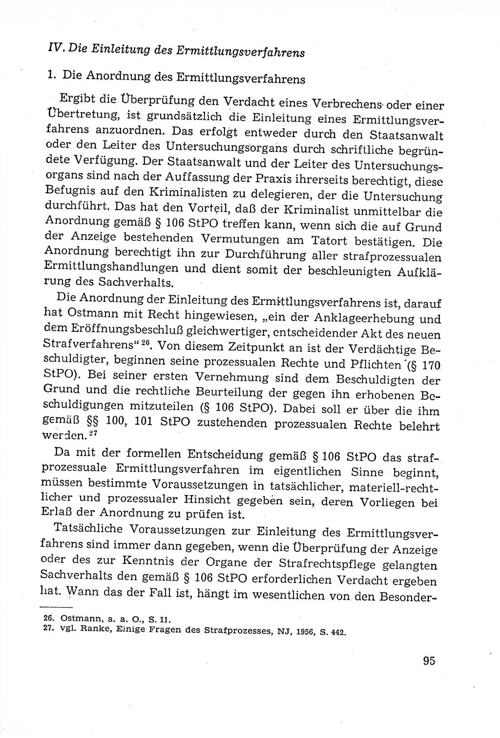 Leitfaden des Strafprozeßrechts der Deutschen Demokratischen Republik (DDR) 1959, Seite 95 (LF StPR DDR 1959, S. 95)