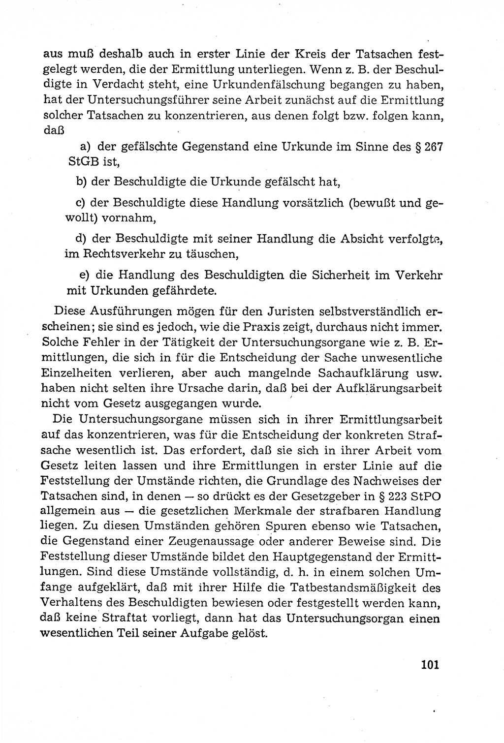 Leitfaden des Strafprozeßrechts der Deutschen Demokratischen Republik (DDR) 1959, Seite 101 (LF StPR DDR 1959, S. 101)