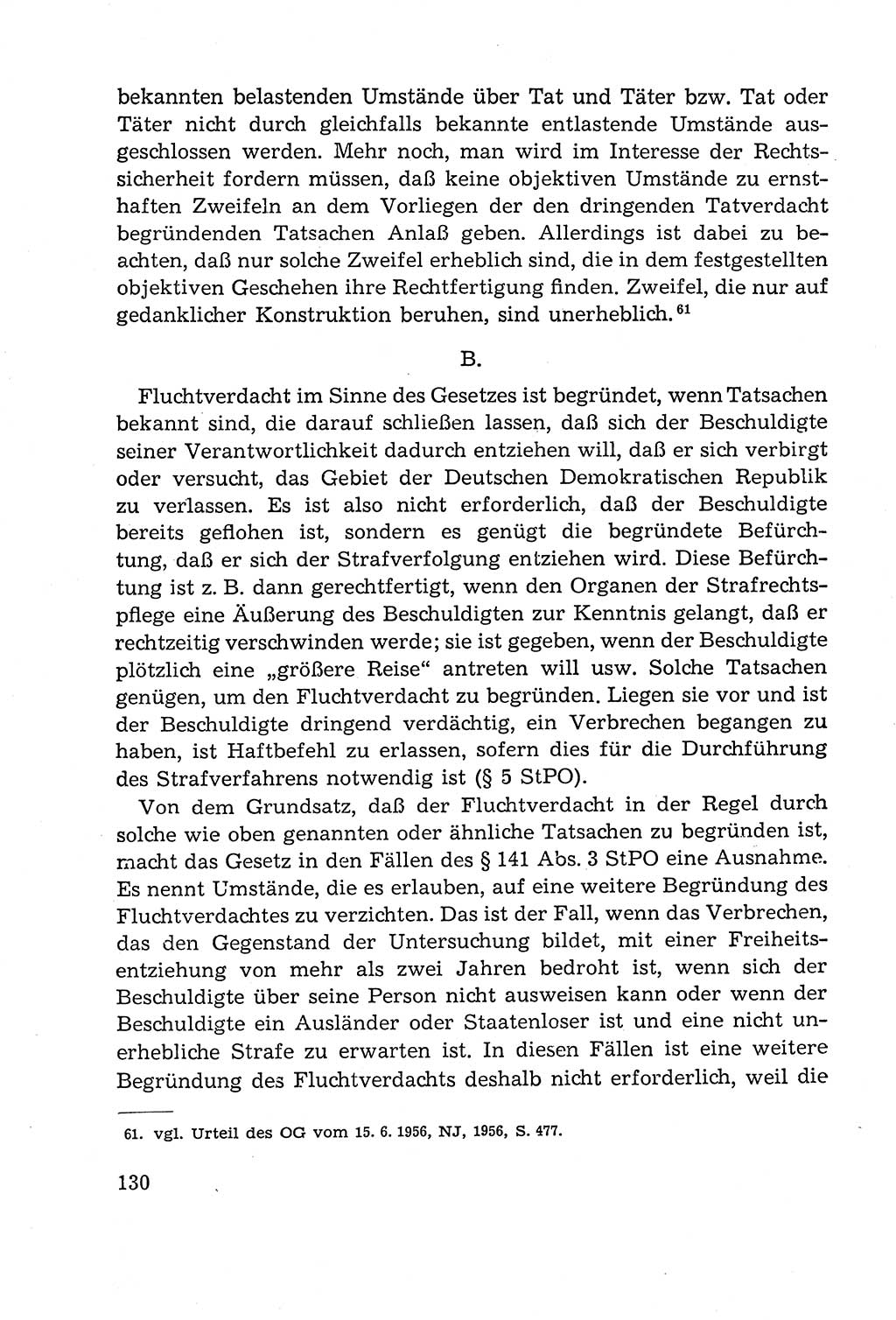 Leitfaden des Strafprozeßrechts der Deutschen Demokratischen Republik (DDR) 1959, Seite 130 (LF StPR DDR 1959, S. 130)