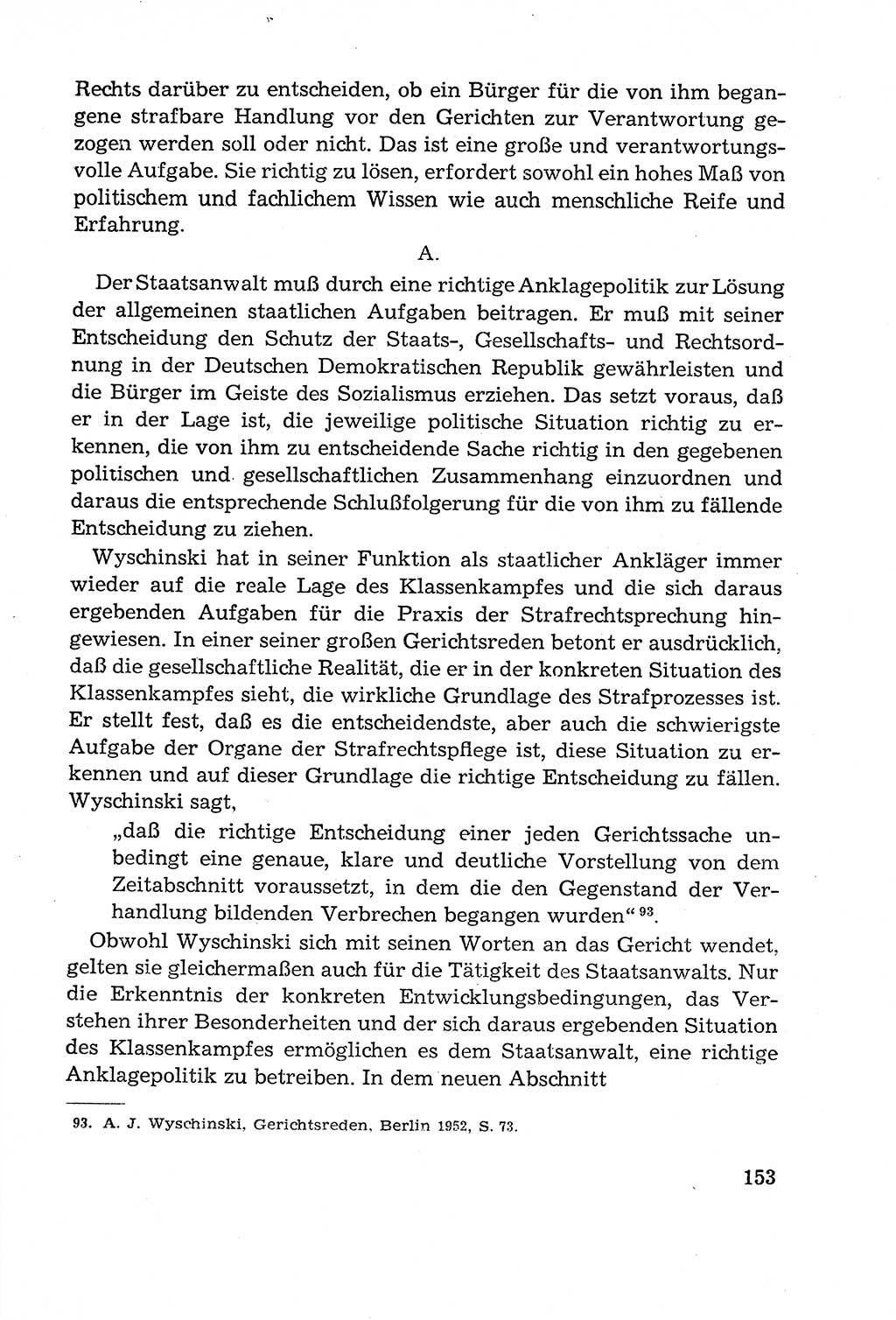 Leitfaden des Strafprozeßrechts der Deutschen Demokratischen Republik (DDR) 1959, Seite 153 (LF StPR DDR 1959, S. 153)