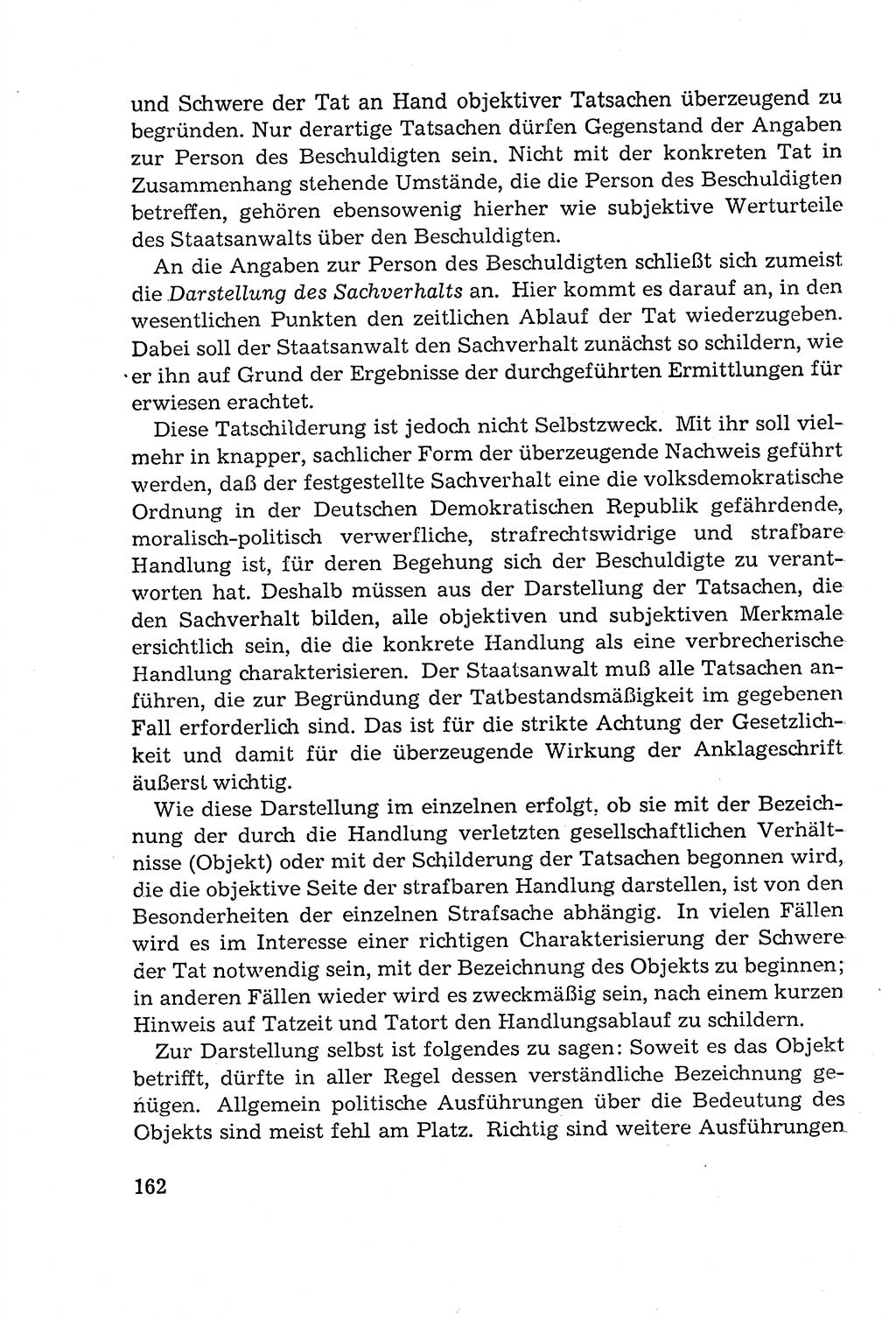 Leitfaden des Strafprozeßrechts der Deutschen Demokratischen Republik (DDR) 1959, Seite 162 (LF StPR DDR 1959, S. 162)