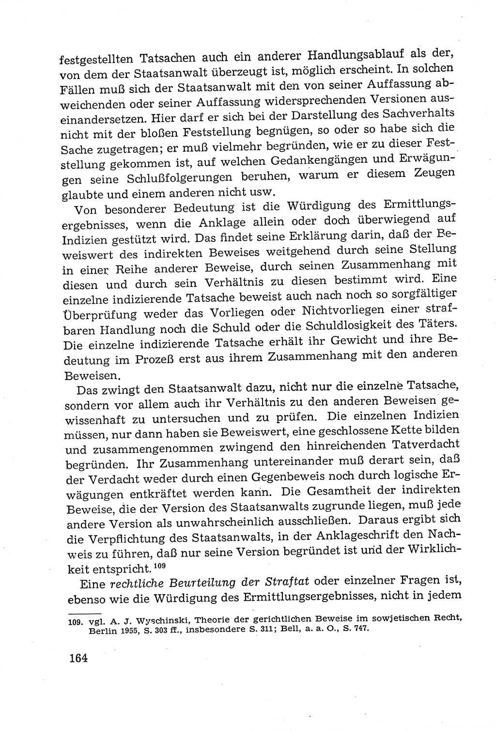 Leitfaden des Strafprozeßrechts der Deutschen Demokratischen Republik (DDR) 1959, Seite 164 (LF StPR DDR 1959, S. 164)