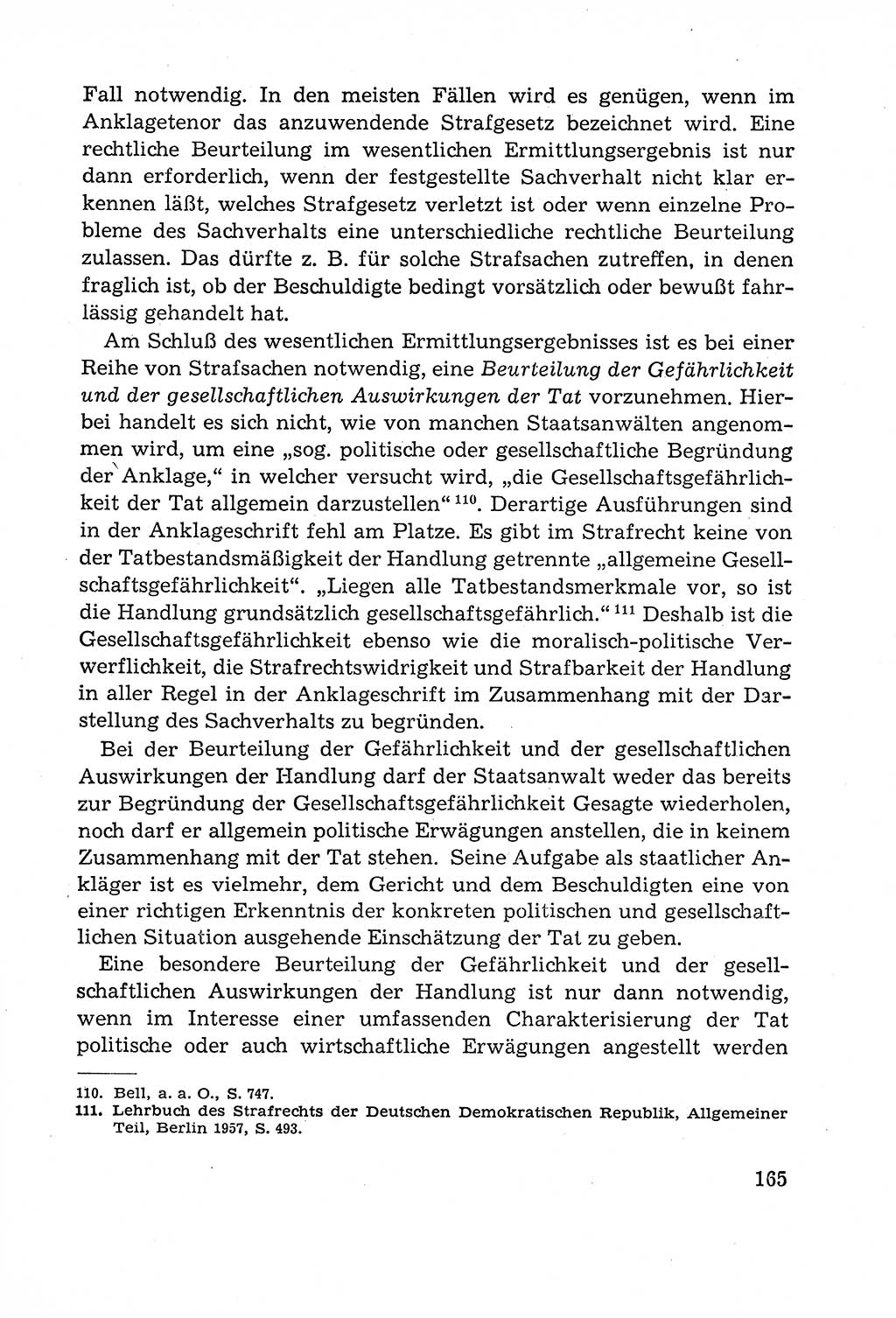 Leitfaden des Strafprozeßrechts der Deutschen Demokratischen Republik (DDR) 1959, Seite 165 (LF StPR DDR 1959, S. 165)