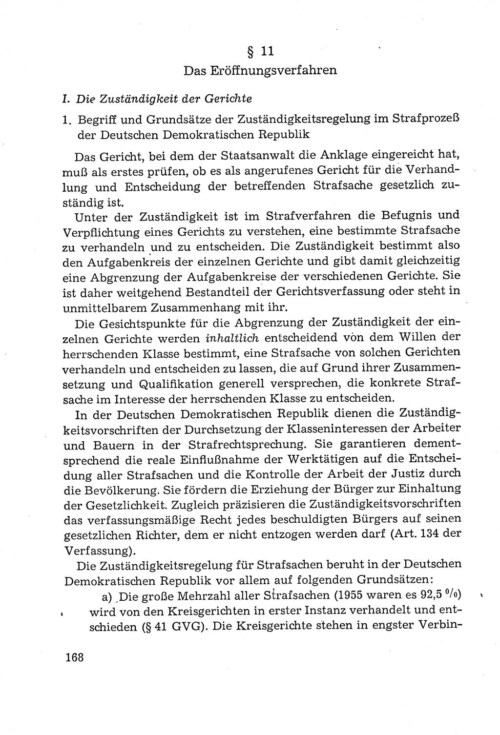 Leitfaden des Strafprozeßrechts der Deutschen Demokratischen Republik (DDR) 1959, Seite 168 (LF StPR DDR 1959, S. 168)