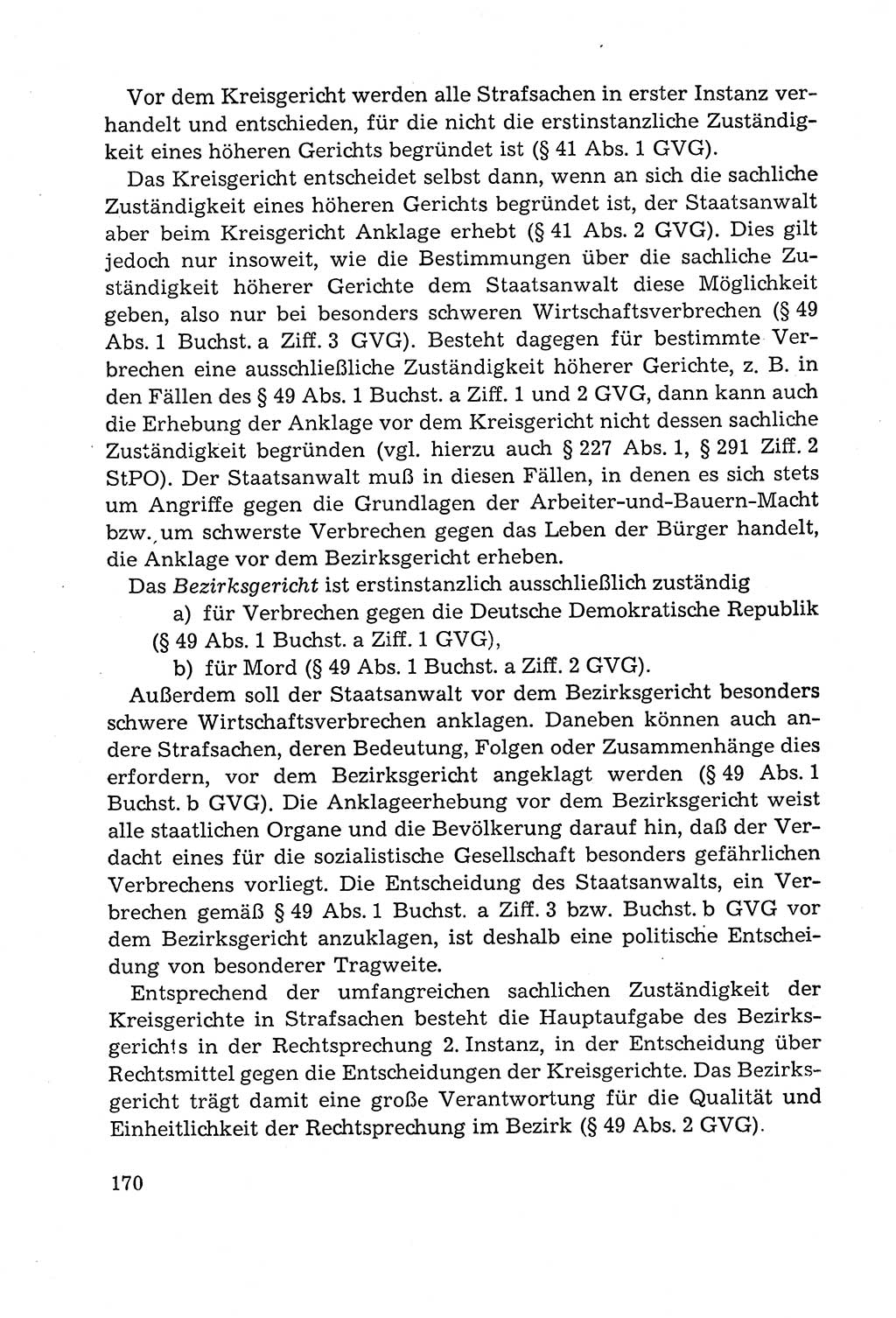 Leitfaden des Strafprozeßrechts der Deutschen Demokratischen Republik (DDR) 1959, Seite 170 (LF StPR DDR 1959, S. 170)
