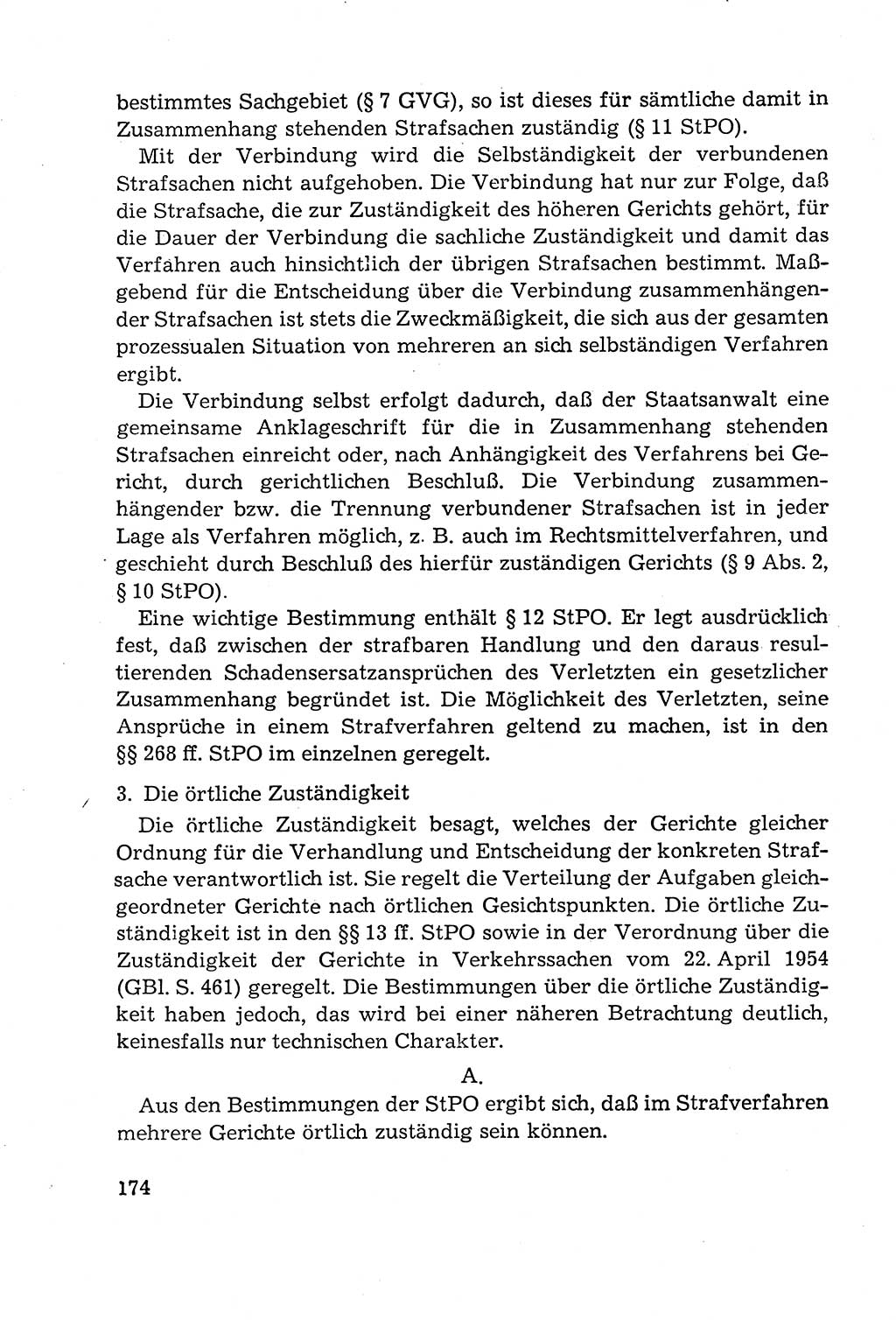 Leitfaden des Strafprozeßrechts der Deutschen Demokratischen Republik (DDR) 1959, Seite 174 (LF StPR DDR 1959, S. 174)