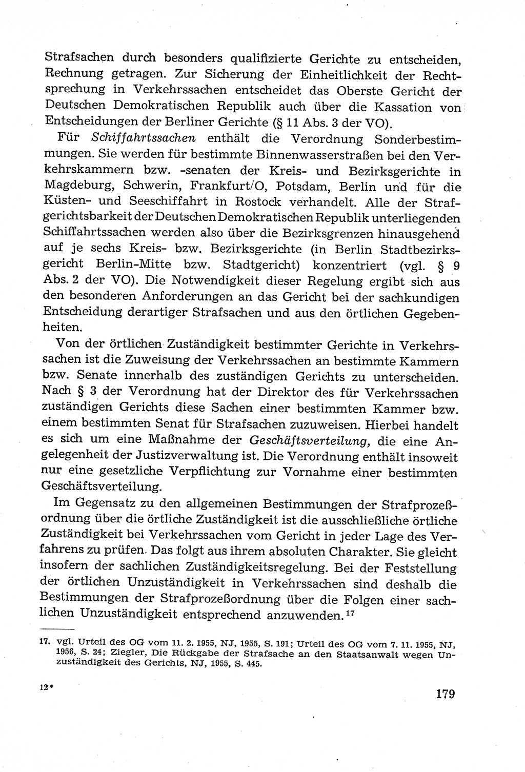 Leitfaden des Strafprozeßrechts der Deutschen Demokratischen Republik (DDR) 1959, Seite 179 (LF StPR DDR 1959, S. 179)