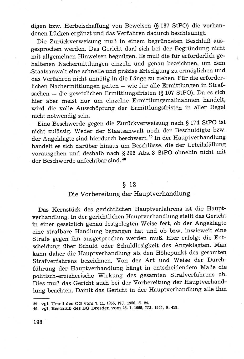 Leitfaden des Strafprozeßrechts der Deutschen Demokratischen Republik (DDR) 1959, Seite 198 (LF StPR DDR 1959, S. 198)