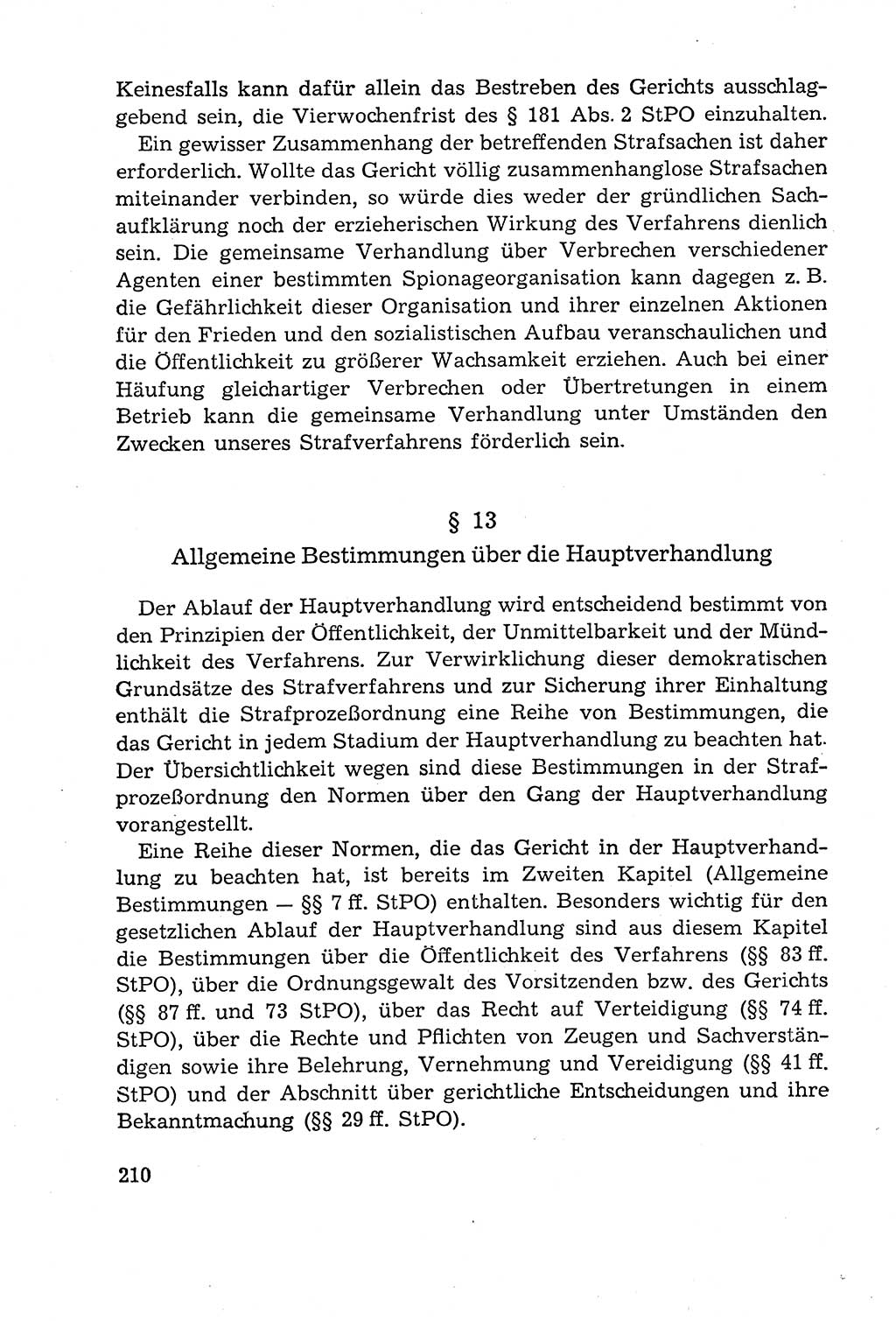 Leitfaden des Strafprozeßrechts der Deutschen Demokratischen Republik (DDR) 1959, Seite 210 (LF StPR DDR 1959, S. 210)