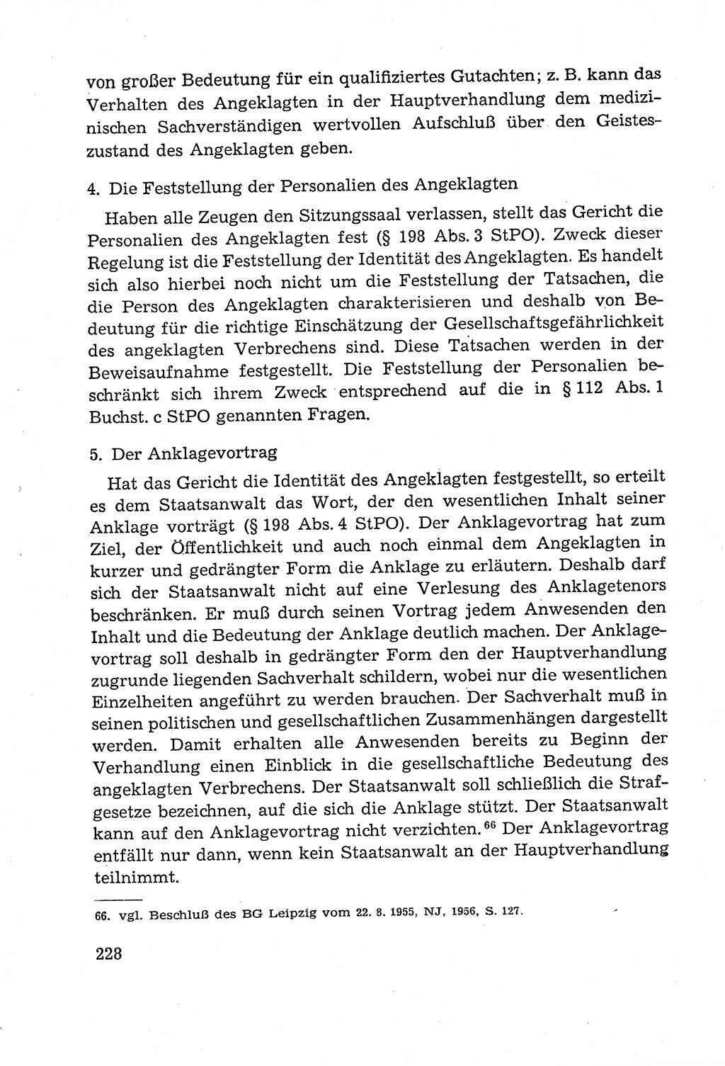 Leitfaden des Strafprozeßrechts der Deutschen Demokratischen Republik (DDR) 1959, Seite 228 (LF StPR DDR 1959, S. 228)