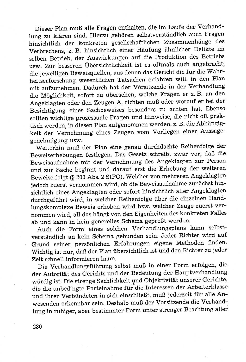 Leitfaden des Strafprozeßrechts der Deutschen Demokratischen Republik (DDR) 1959, Seite 230 (LF StPR DDR 1959, S. 230)