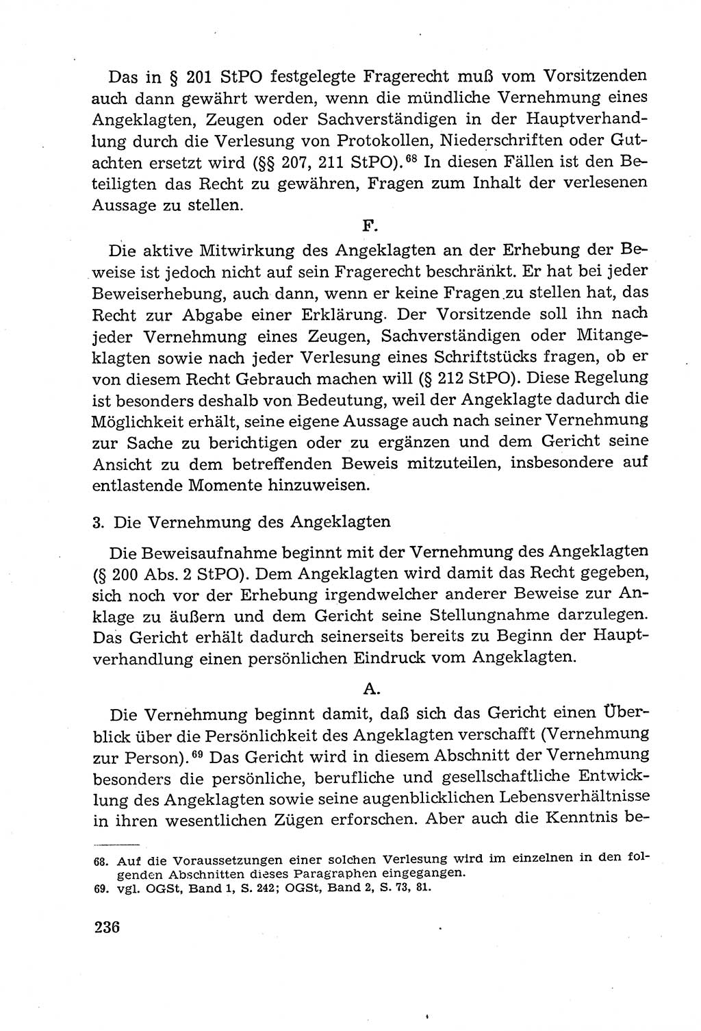 Leitfaden des Strafprozeßrechts der Deutschen Demokratischen Republik (DDR) 1959, Seite 236 (LF StPR DDR 1959, S. 236)