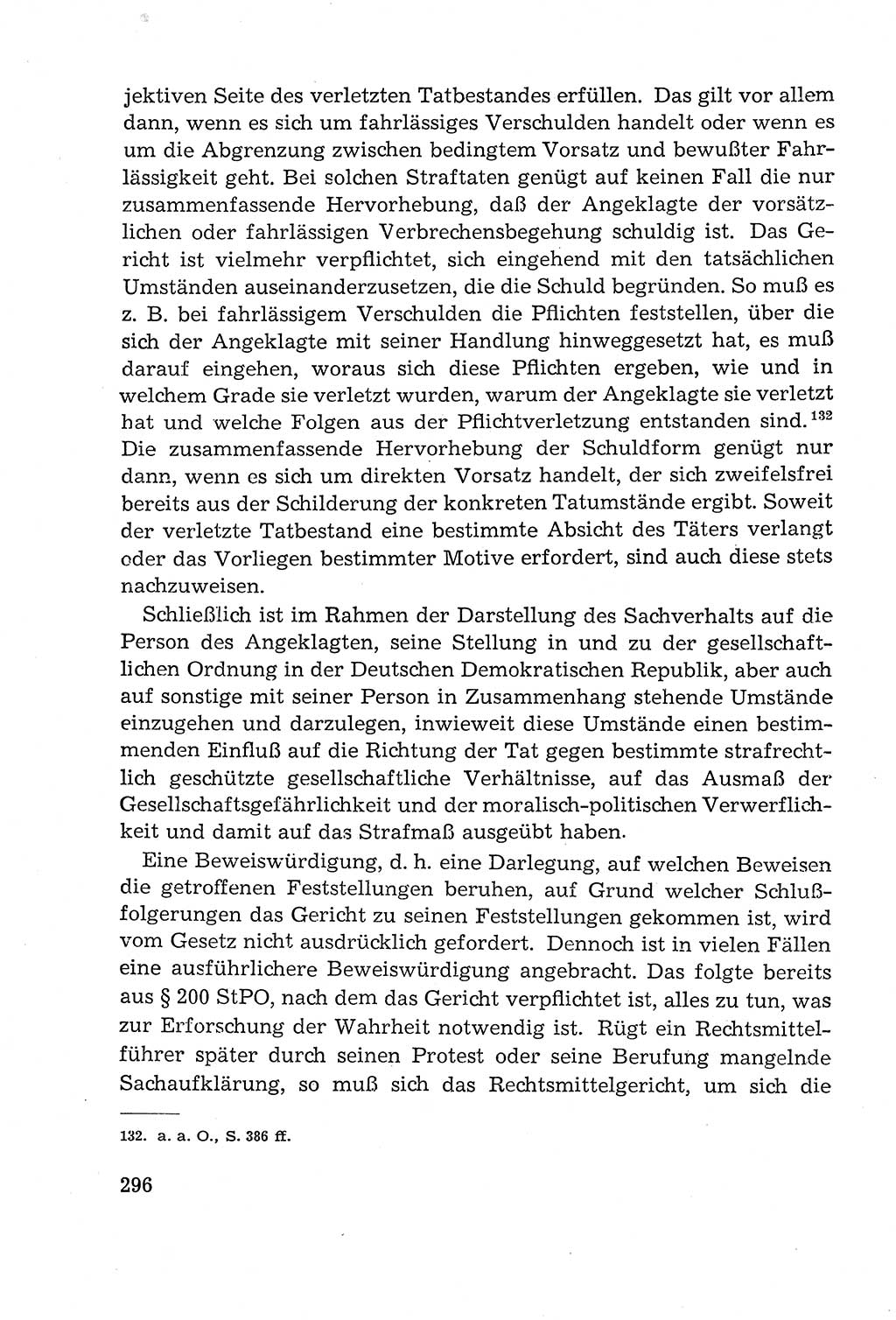 Leitfaden des Strafprozeßrechts der Deutschen Demokratischen Republik (DDR) 1959, Seite 296 (LF StPR DDR 1959, S. 296)