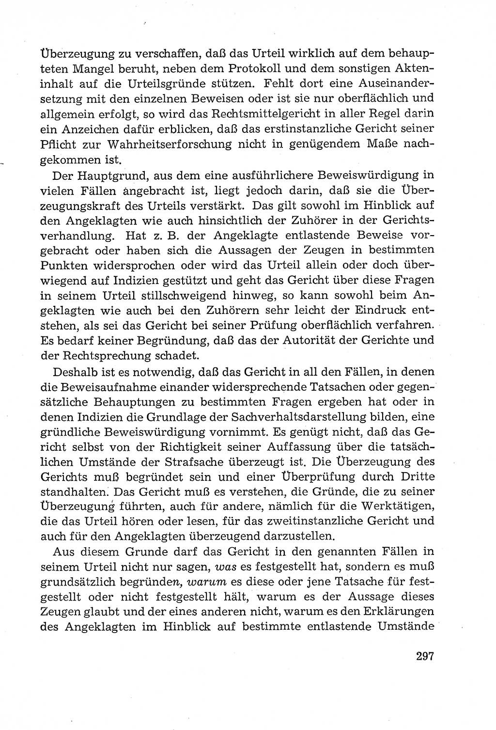 Leitfaden des Strafprozeßrechts der Deutschen Demokratischen Republik (DDR) 1959, Seite 297 (LF StPR DDR 1959, S. 297)