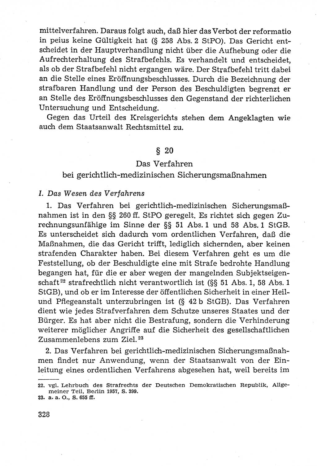 Leitfaden des Strafprozeßrechts der Deutschen Demokratischen Republik (DDR) 1959, Seite 328 (LF StPR DDR 1959, S. 328)