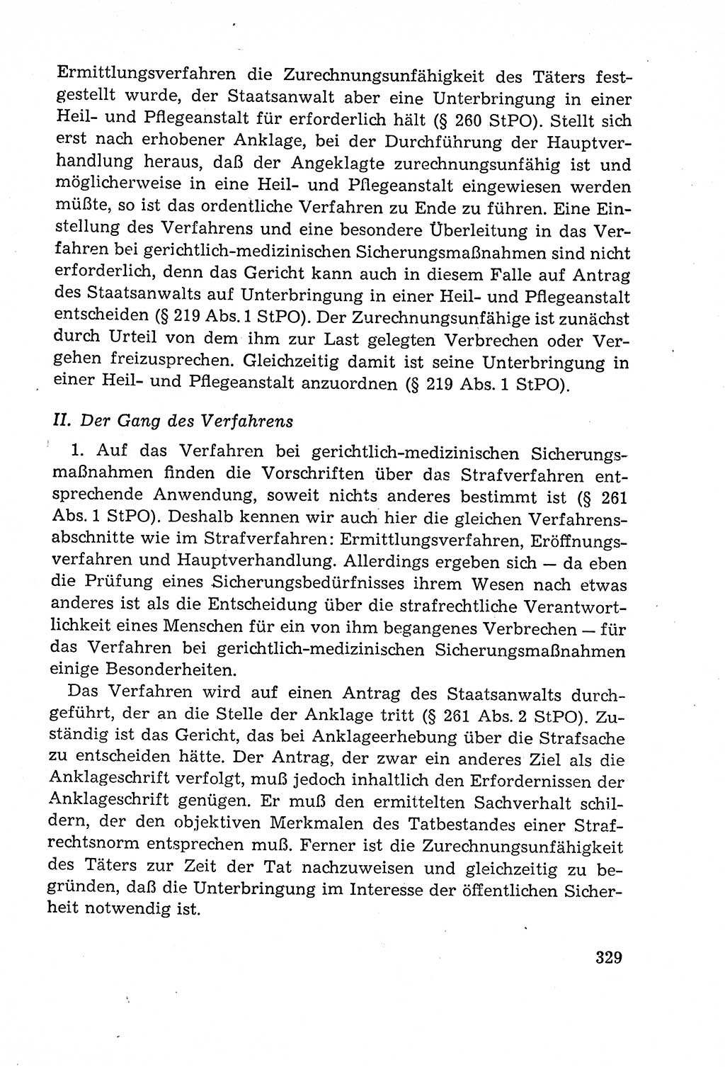 Leitfaden des Strafprozeßrechts der Deutschen Demokratischen Republik (DDR) 1959, Seite 329 (LF StPR DDR 1959, S. 329)
