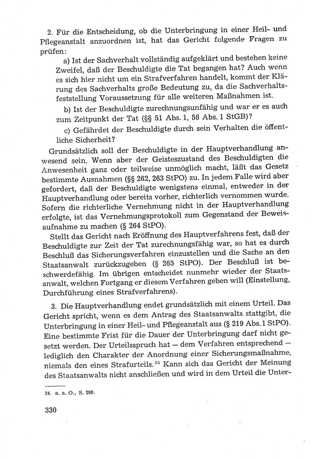 Leitfaden des Strafprozeßrechts der Deutschen Demokratischen Republik (DDR) 1959, Seite 330 (LF StPR DDR 1959, S. 330)