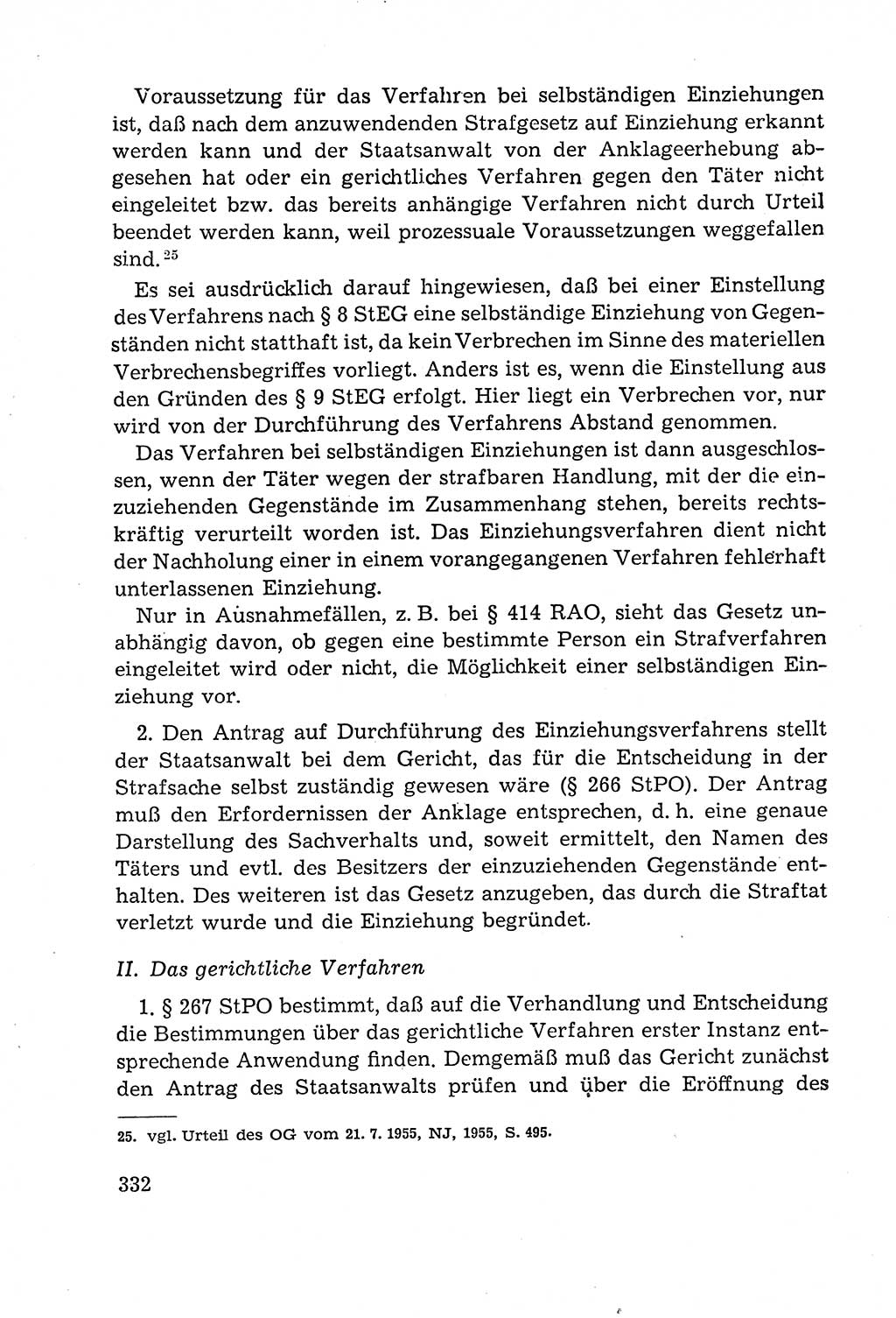 Leitfaden des Strafprozeßrechts der Deutschen Demokratischen Republik (DDR) 1959, Seite 332 (LF StPR DDR 1959, S. 332)