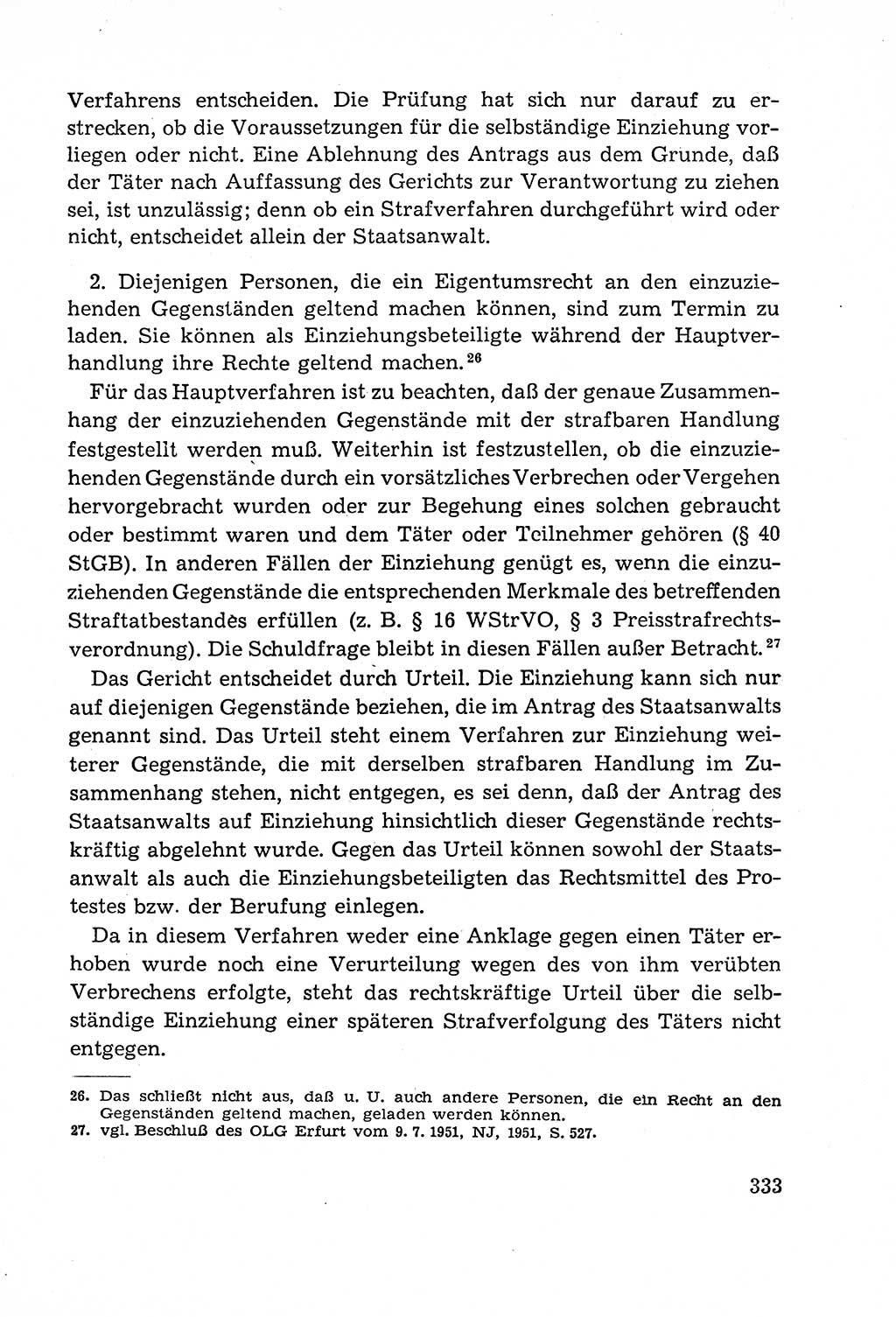 Leitfaden des Strafprozeßrechts der Deutschen Demokratischen Republik (DDR) 1959, Seite 333 (LF StPR DDR 1959, S. 333)