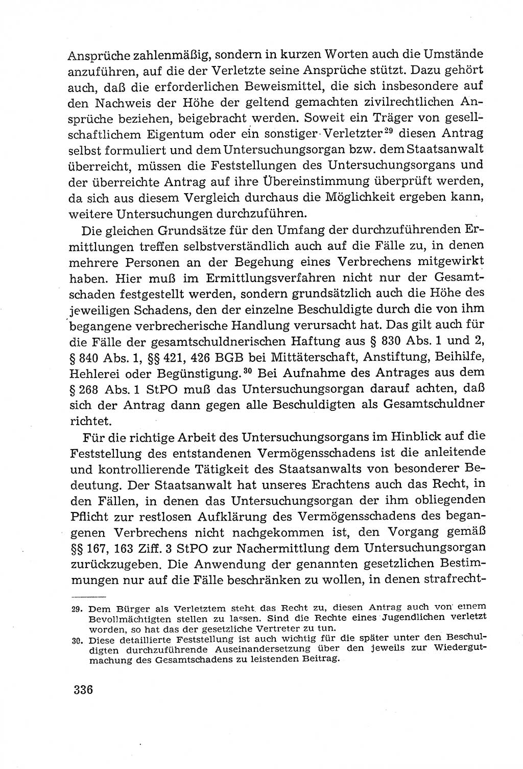 Leitfaden des Strafprozeßrechts der Deutschen Demokratischen Republik (DDR) 1959, Seite 336 (LF StPR DDR 1959, S. 336)