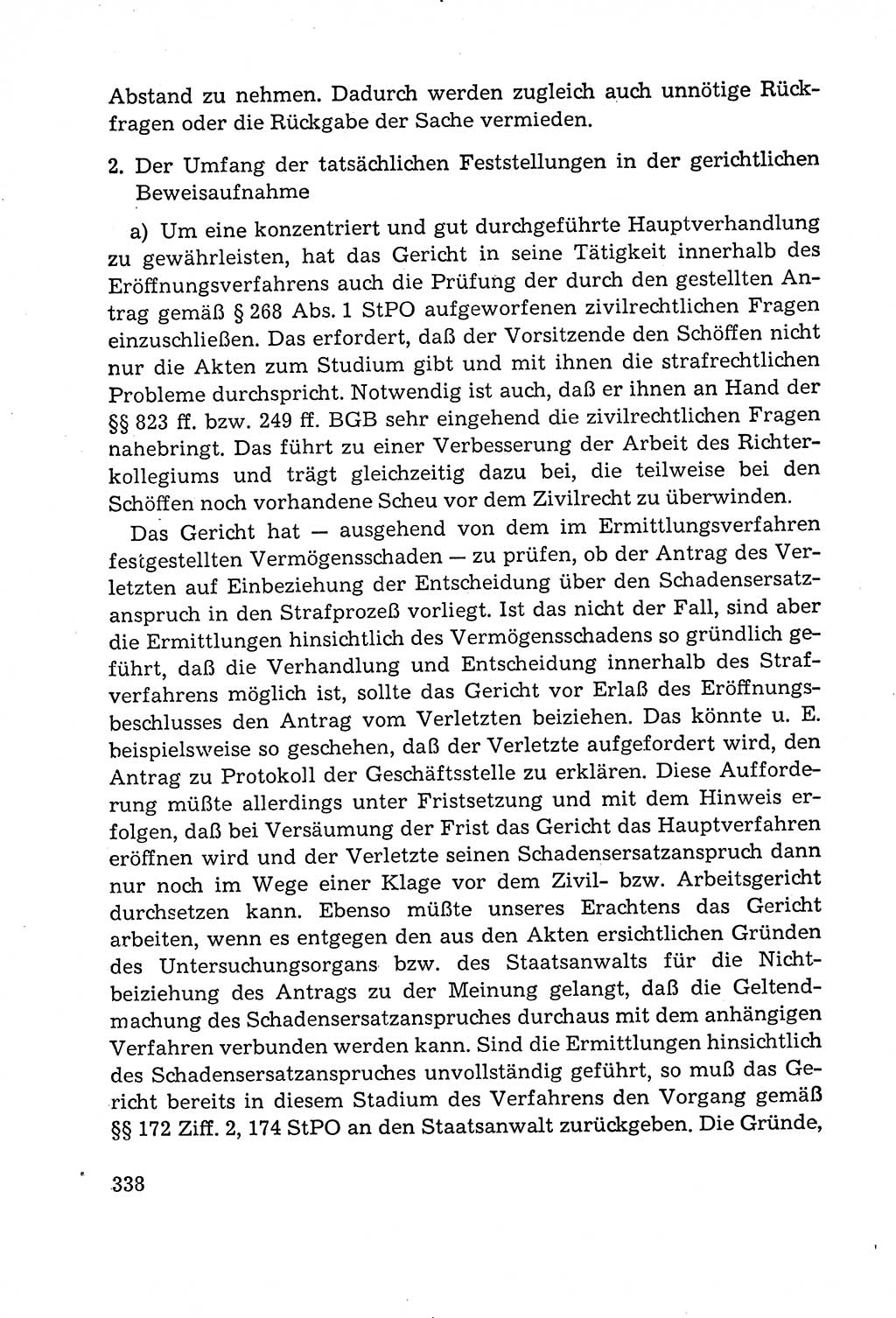 Leitfaden des Strafprozeßrechts der Deutschen Demokratischen Republik (DDR) 1959, Seite 338 (LF StPR DDR 1959, S. 338)