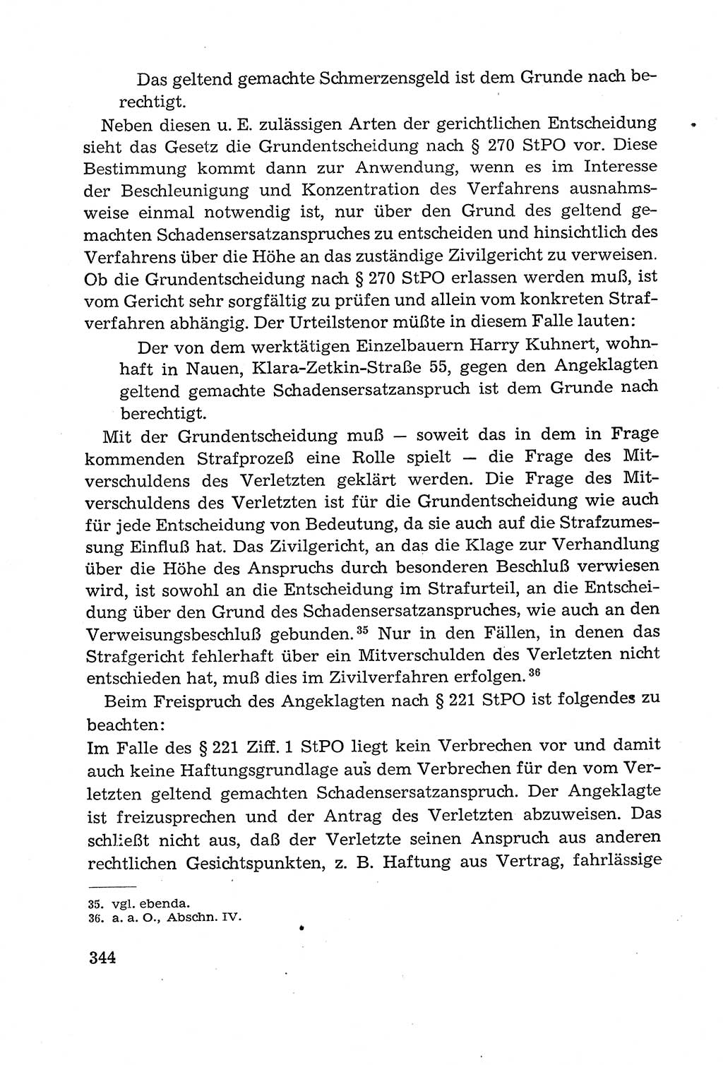 Leitfaden des Strafprozeßrechts der Deutschen Demokratischen Republik (DDR) 1959, Seite 344 (LF StPR DDR 1959, S. 344)