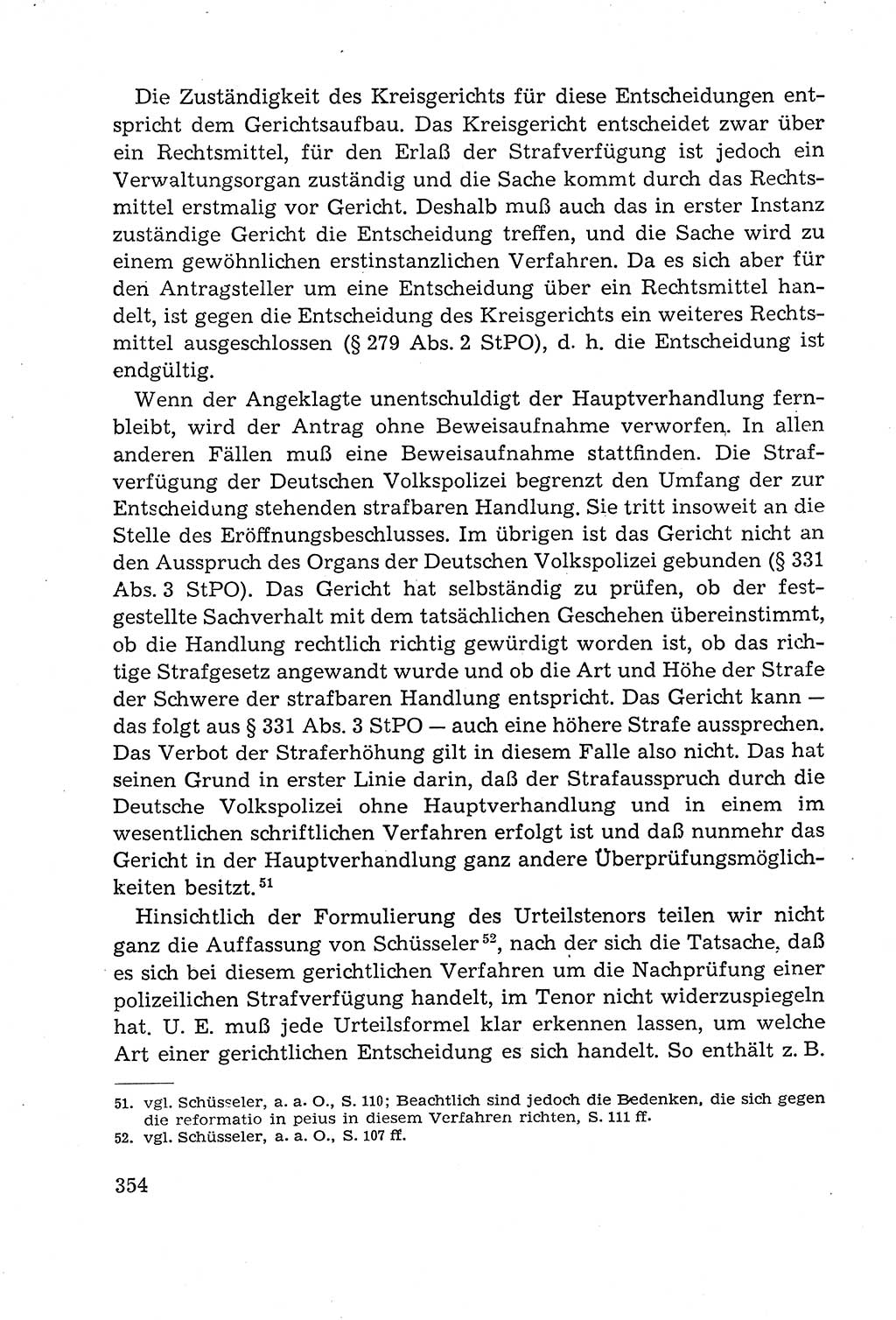 Leitfaden des Strafprozeßrechts der Deutschen Demokratischen Republik (DDR) 1959, Seite 354 (LF StPR DDR 1959, S. 354)