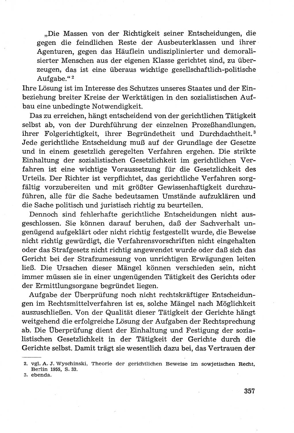 Leitfaden des Strafprozeßrechts der Deutschen Demokratischen Republik (DDR) 1959, Seite 357 (LF StPR DDR 1959, S. 357)