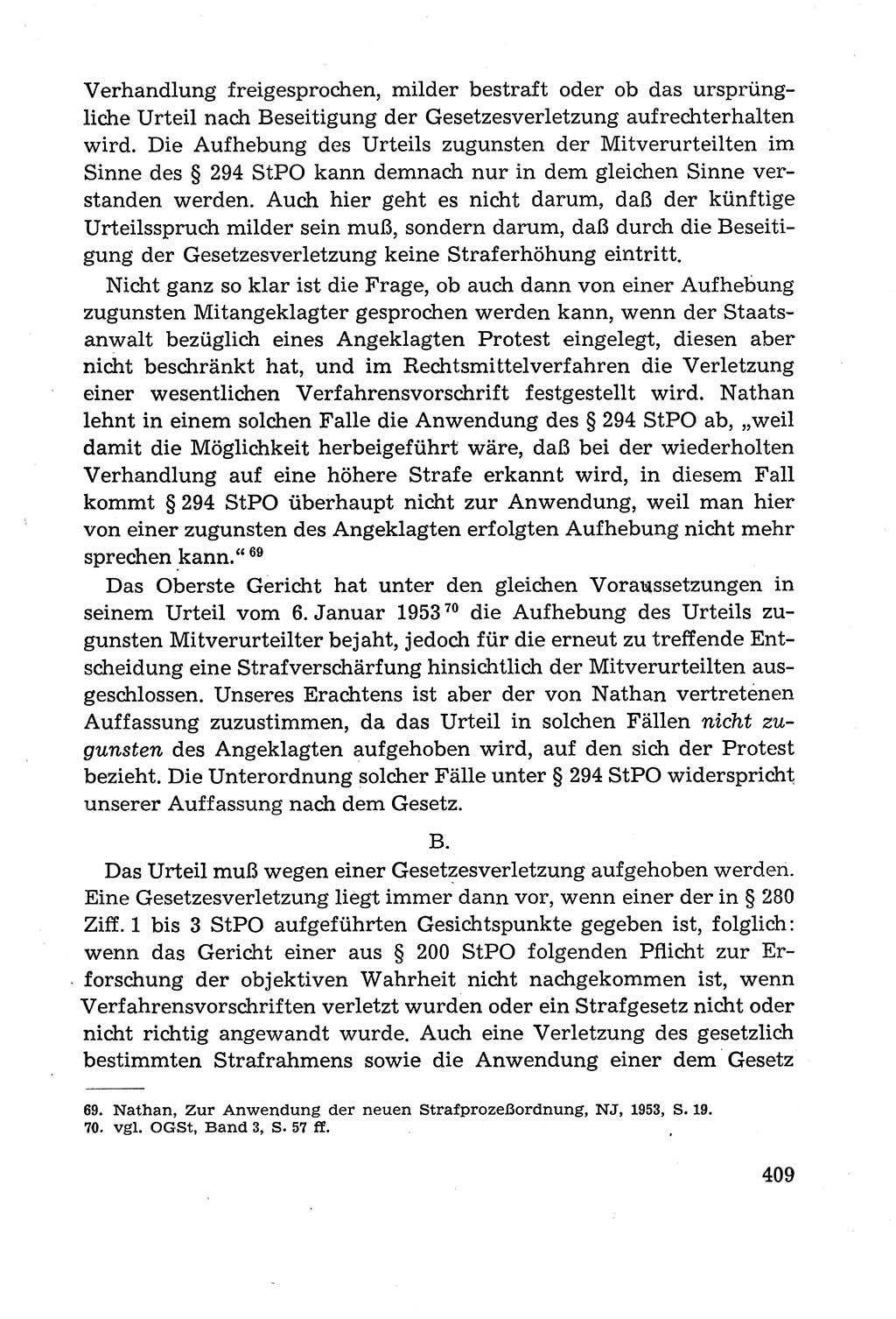 Leitfaden des Strafprozeßrechts der Deutschen Demokratischen Republik (DDR) 1959, Seite 409 (LF StPR DDR 1959, S. 409)