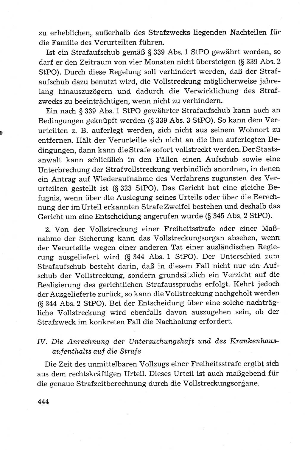 Leitfaden des Strafprozeßrechts der Deutschen Demokratischen Republik (DDR) 1959, Seite 444 (LF StPR DDR 1959, S. 444)