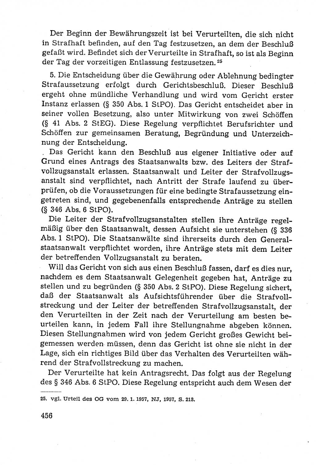 Leitfaden des Strafprozeßrechts der Deutschen Demokratischen Republik (DDR) 1959, Seite 456 (LF StPR DDR 1959, S. 456)