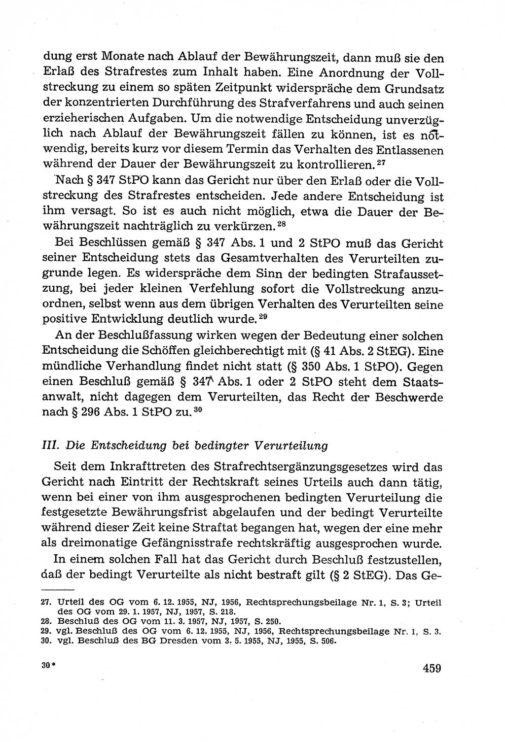 Leitfaden des Strafprozeßrechts der Deutschen Demokratischen Republik (DDR) 1959, Seite 459 (LF StPR DDR 1959, S. 459)