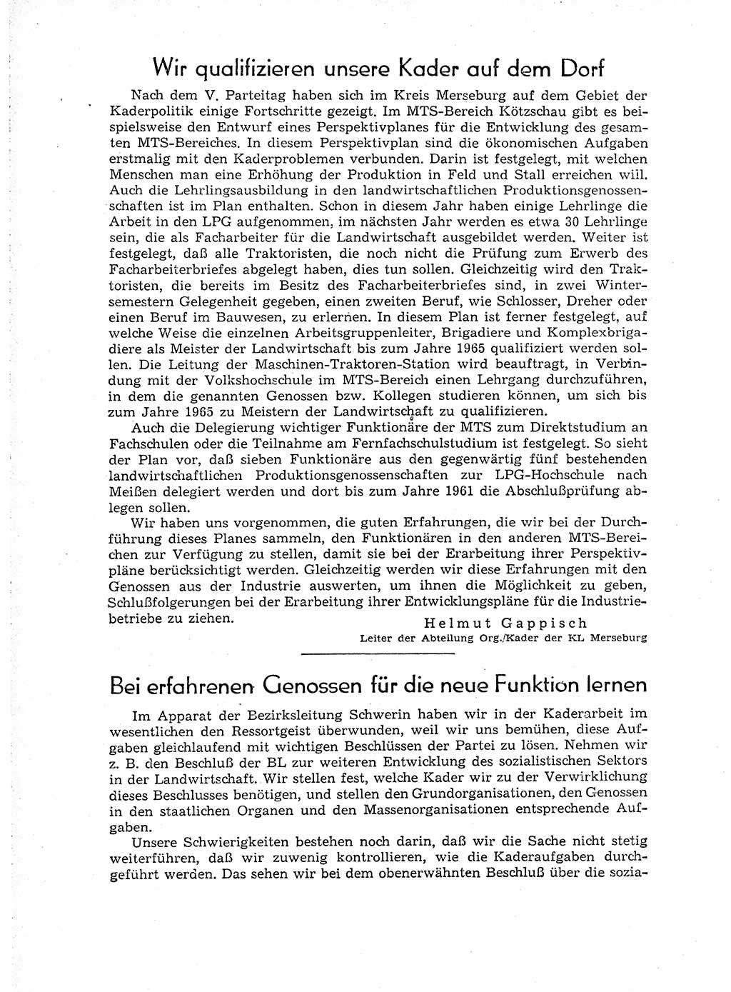 Neuer Weg (NW), Organ des Zentralkomitees (ZK) der SED (Sozialistische Einheitspartei Deutschlands) für Fragen des Parteiaufbaus und des Parteilebens, 14. Jahrgang [Deutsche Demokratische Republik (DDR)] 1959, Seite 20 (NW ZK SED DDR 1959, S. 20)