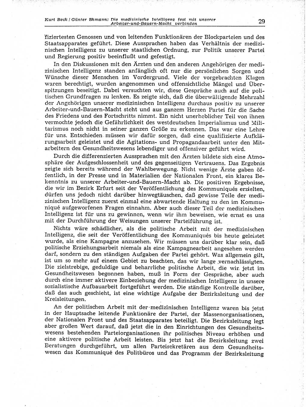 Neuer Weg (NW), Organ des Zentralkomitees (ZK) der SED (Sozialistische Einheitspartei Deutschlands) für Fragen des Parteiaufbaus und des Parteilebens, 14. Jahrgang [Deutsche Demokratische Republik (DDR)] 1959, Seite 29 (NW ZK SED DDR 1959, S. 29)