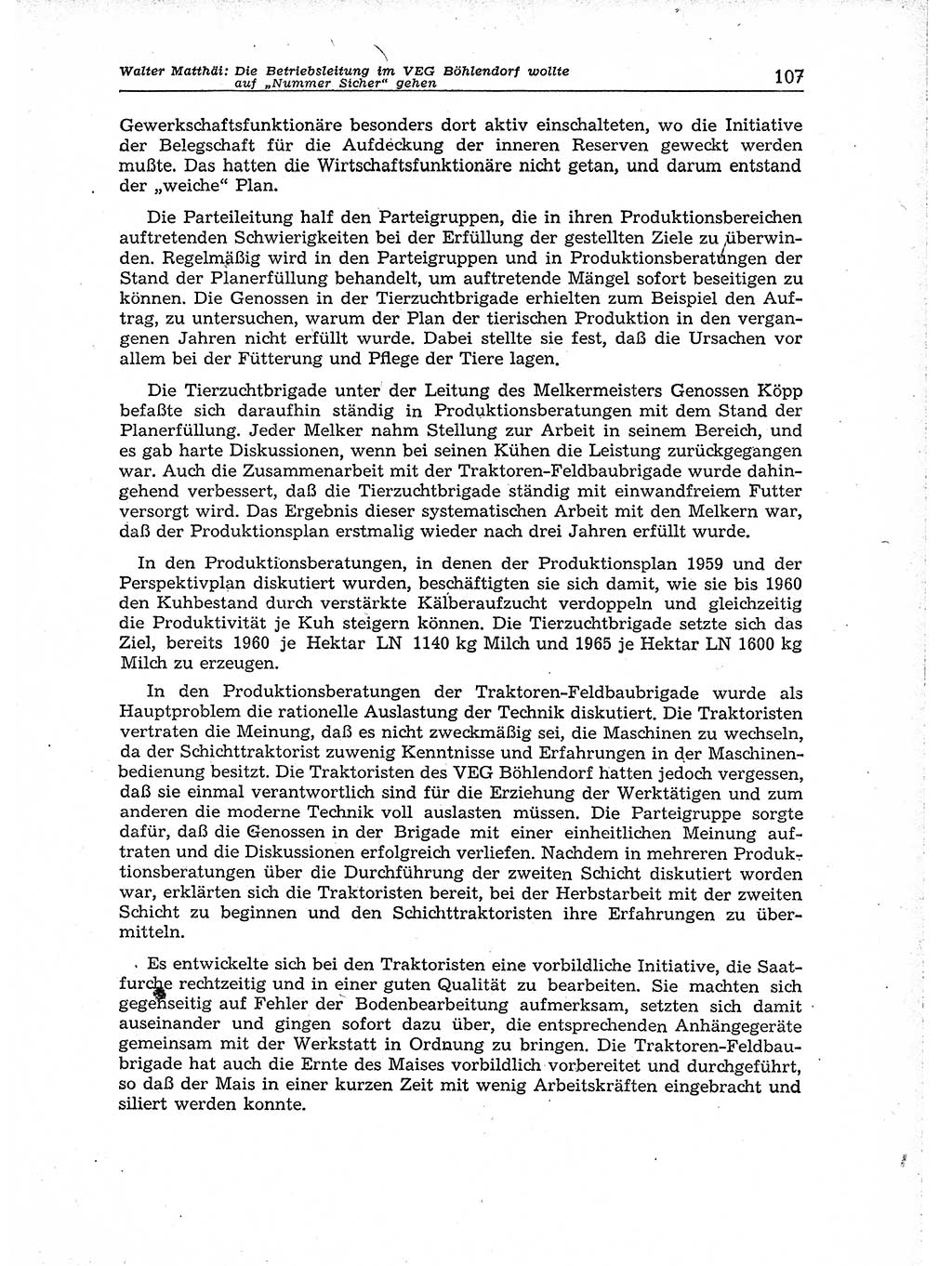 Neuer Weg (NW), Organ des Zentralkomitees (ZK) der SED (Sozialistische Einheitspartei Deutschlands) für Fragen des Parteiaufbaus und des Parteilebens, 14. Jahrgang [Deutsche Demokratische Republik (DDR)] 1959, Seite 107 (NW ZK SED DDR 1959, S. 107)