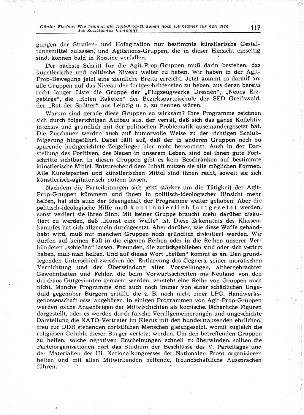 Neuer Weg (NW), Organ des Zentralkomitees (ZK) der SED (Sozialistische Einheitspartei Deutschlands) für Fragen des Parteiaufbaus und des Parteilebens, 14. Jahrgang [Deutsche Demokratische Republik (DDR)] 1959, Seite 117 (NW ZK SED DDR 1959, S. 117)