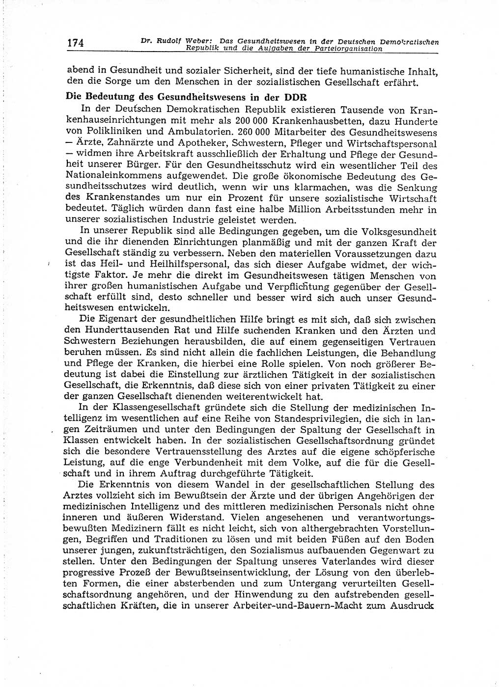 Neuer Weg (NW), Organ des Zentralkomitees (ZK) der SED (Sozialistische Einheitspartei Deutschlands) für Fragen des Parteiaufbaus und des Parteilebens, 14. Jahrgang [Deutsche Demokratische Republik (DDR)] 1959, Seite 174 (NW ZK SED DDR 1959, S. 174)