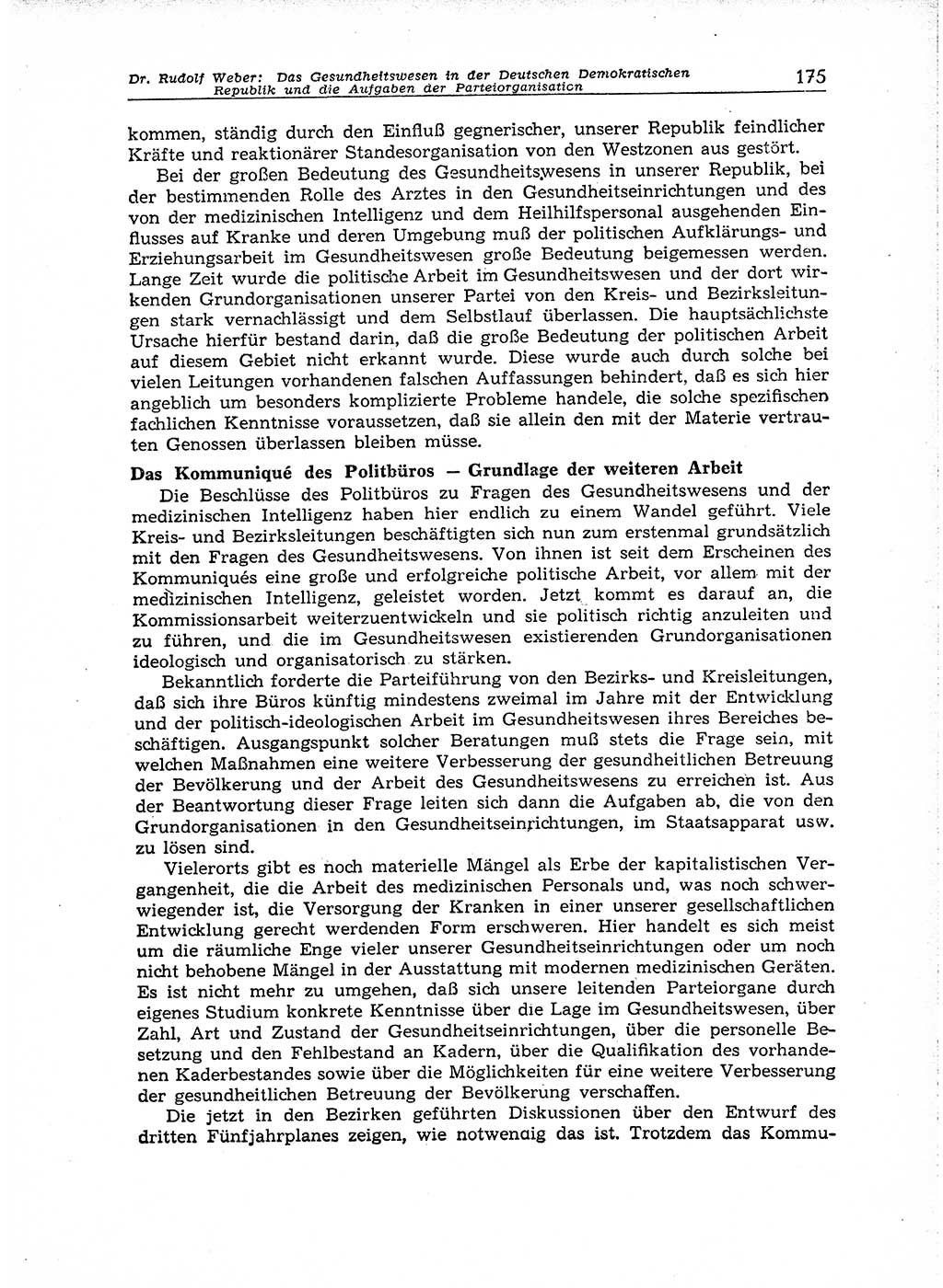 Neuer Weg (NW), Organ des Zentralkomitees (ZK) der SED (Sozialistische Einheitspartei Deutschlands) für Fragen des Parteiaufbaus und des Parteilebens, 14. Jahrgang [Deutsche Demokratische Republik (DDR)] 1959, Seite 175 (NW ZK SED DDR 1959, S. 175)