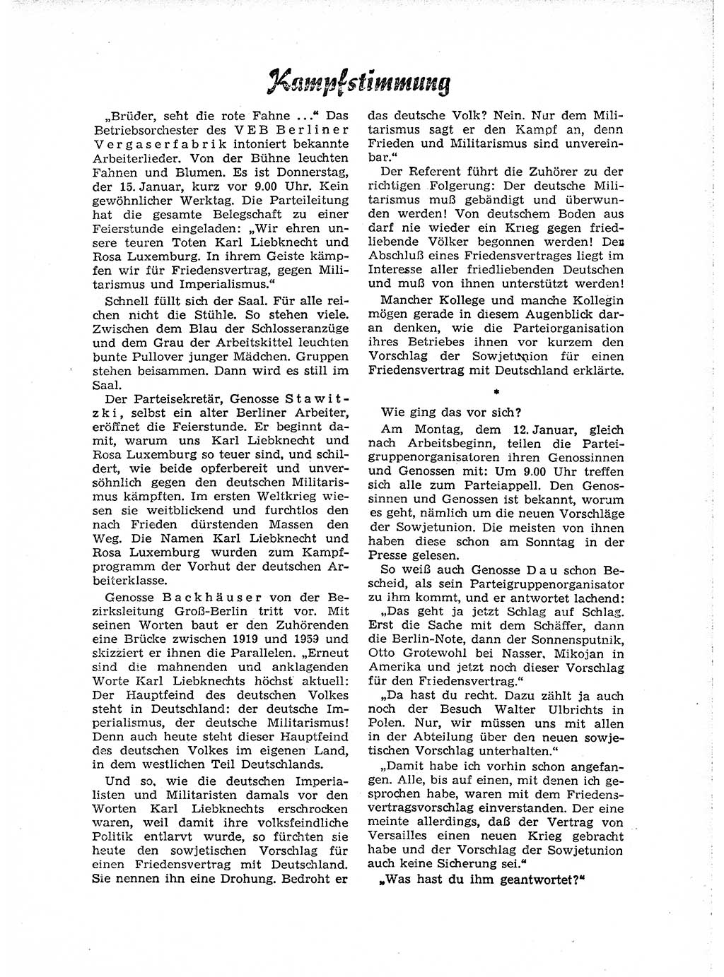 Neuer Weg (NW), Organ des Zentralkomitees (ZK) der SED (Sozialistische Einheitspartei Deutschlands) für Fragen des Parteiaufbaus und des Parteilebens, 14. Jahrgang [Deutsche Demokratische Republik (DDR)] 1959, Seite 183 (NW ZK SED DDR 1959, S. 183)