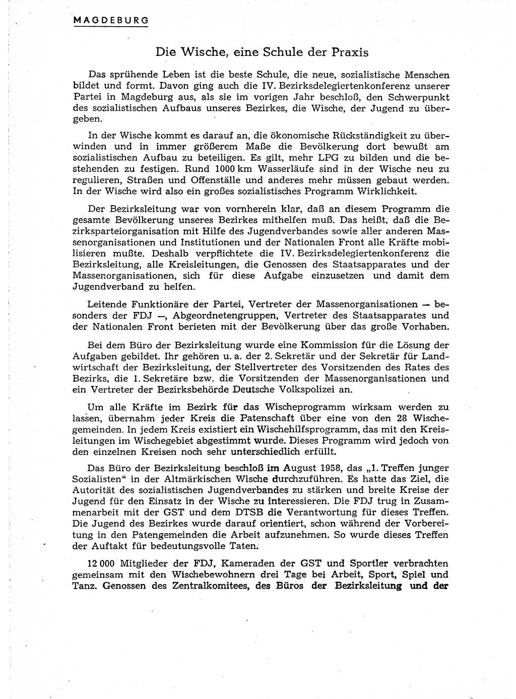 Neuer Weg (NW), Organ des Zentralkomitees (ZK) der SED (Sozialistische Einheitspartei Deutschlands) für Fragen des Parteiaufbaus und des Parteilebens, 14. Jahrgang [Deutsche Demokratische Republik (DDR)] 1959, Seite 222 (NW ZK SED DDR 1959, S. 222)