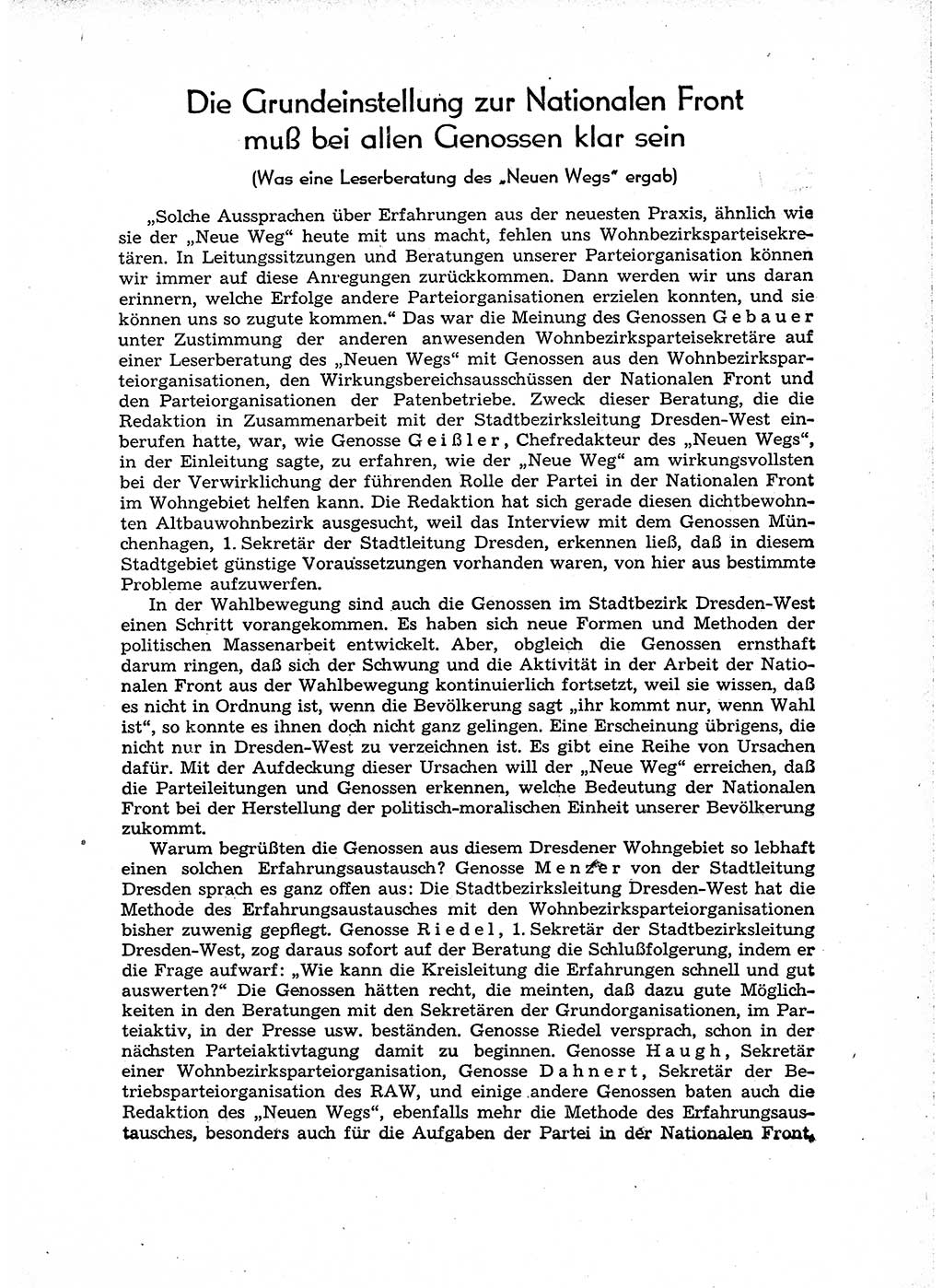 Neuer Weg (NW), Organ des Zentralkomitees (ZK) der SED (Sozialistische Einheitspartei Deutschlands) für Fragen des Parteiaufbaus und des Parteilebens, 14. Jahrgang [Deutsche Demokratische Republik (DDR)] 1959, Seite 237 (NW ZK SED DDR 1959, S. 237)