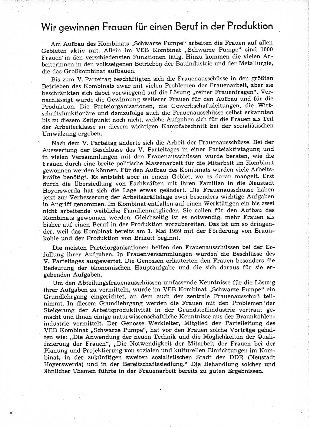 Neuer Weg (NW), Organ des Zentralkomitees (ZK) der SED (Sozialistische Einheitspartei Deutschlands) für Fragen des Parteiaufbaus und des Parteilebens, 14. Jahrgang [Deutsche Demokratische Republik (DDR)] 1959, Seite 243 (NW ZK SED DDR 1959, S. 243)