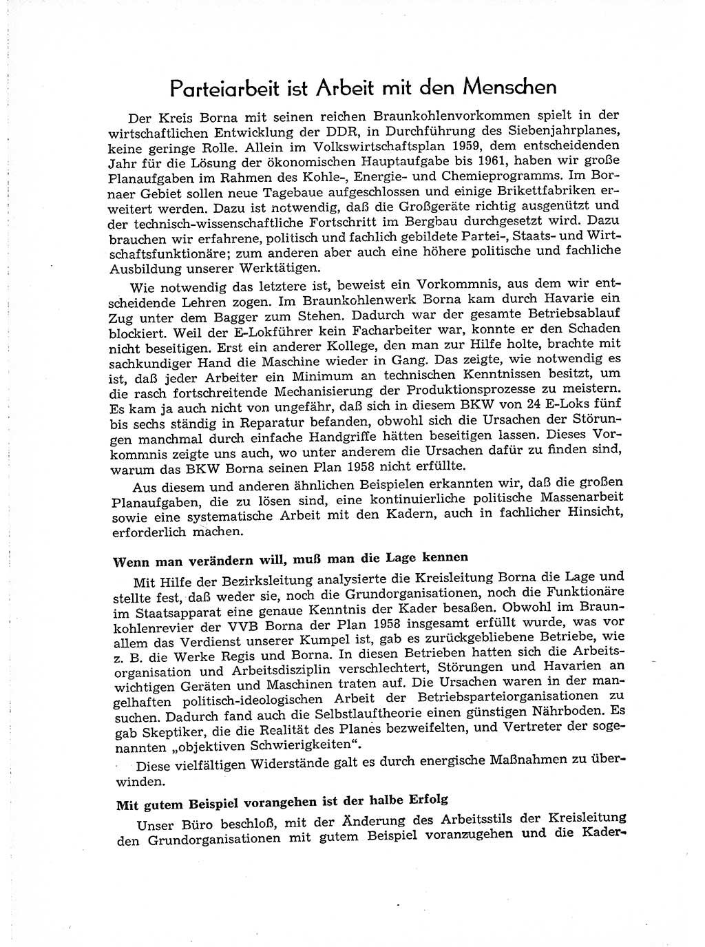 Neuer Weg (NW), Organ des Zentralkomitees (ZK) der SED (Sozialistische Einheitspartei Deutschlands) für Fragen des Parteiaufbaus und des Parteilebens, 14. Jahrgang [Deutsche Demokratische Republik (DDR)] 1959, Seite 264 (NW ZK SED DDR 1959, S. 264)
