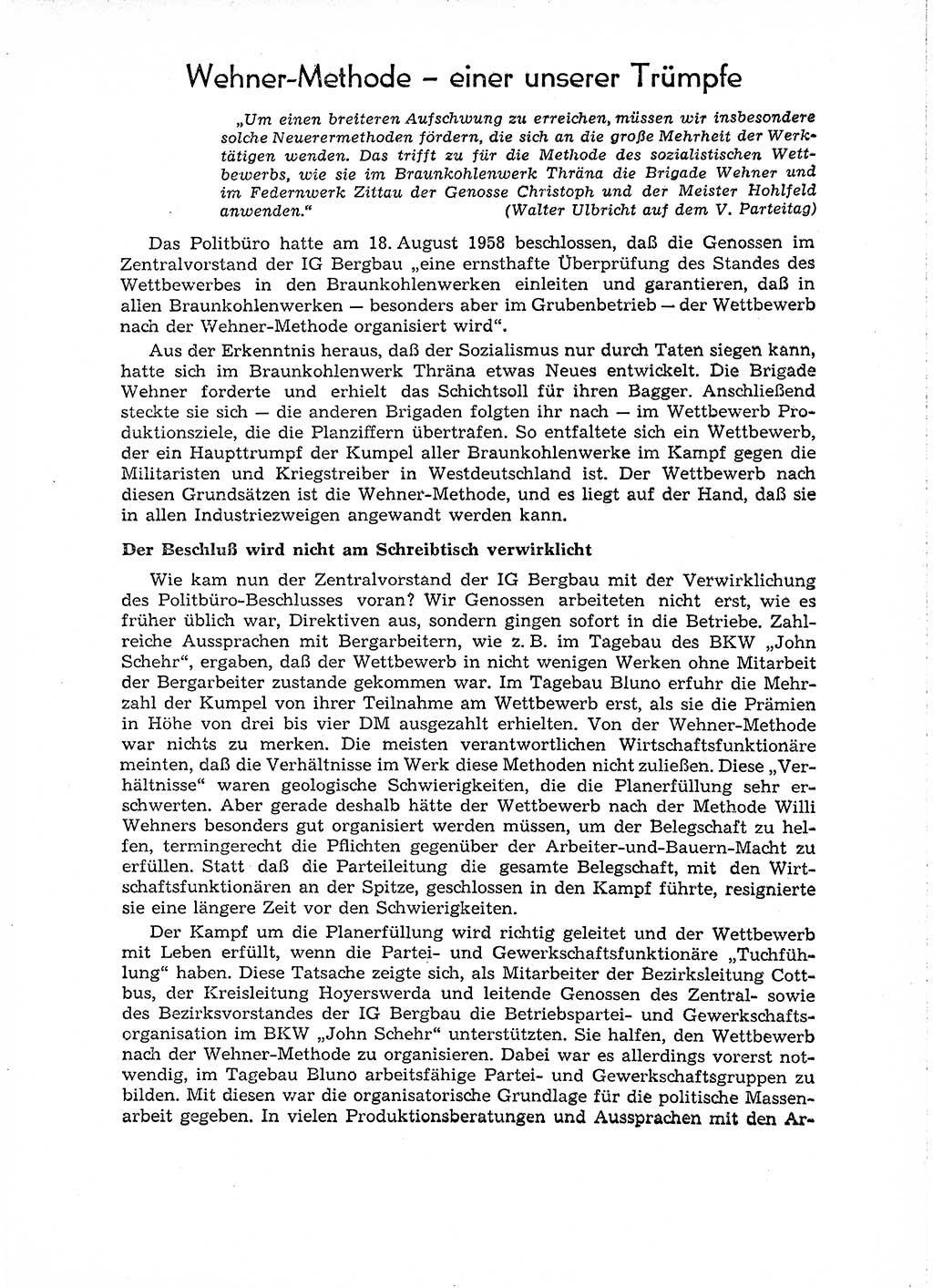 Neuer Weg (NW), Organ des Zentralkomitees (ZK) der SED (Sozialistische Einheitspartei Deutschlands) für Fragen des Parteiaufbaus und des Parteilebens, 14. Jahrgang [Deutsche Demokratische Republik (DDR)] 1959, Seite 287 (NW ZK SED DDR 1959, S. 287)