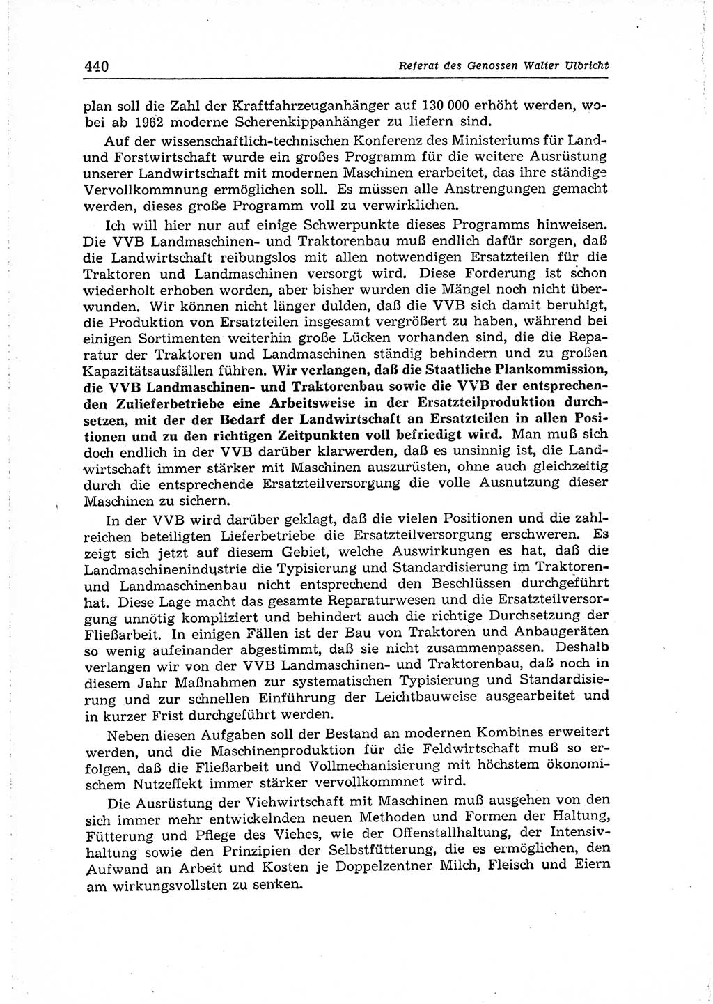 Neuer Weg (NW), Organ des Zentralkomitees (ZK) der SED (Sozialistische Einheitspartei Deutschlands) für Fragen des Parteiaufbaus und des Parteilebens, 14. Jahrgang [Deutsche Demokratische Republik (DDR)] 1959, Seite 440 (NW ZK SED DDR 1959, S. 440)