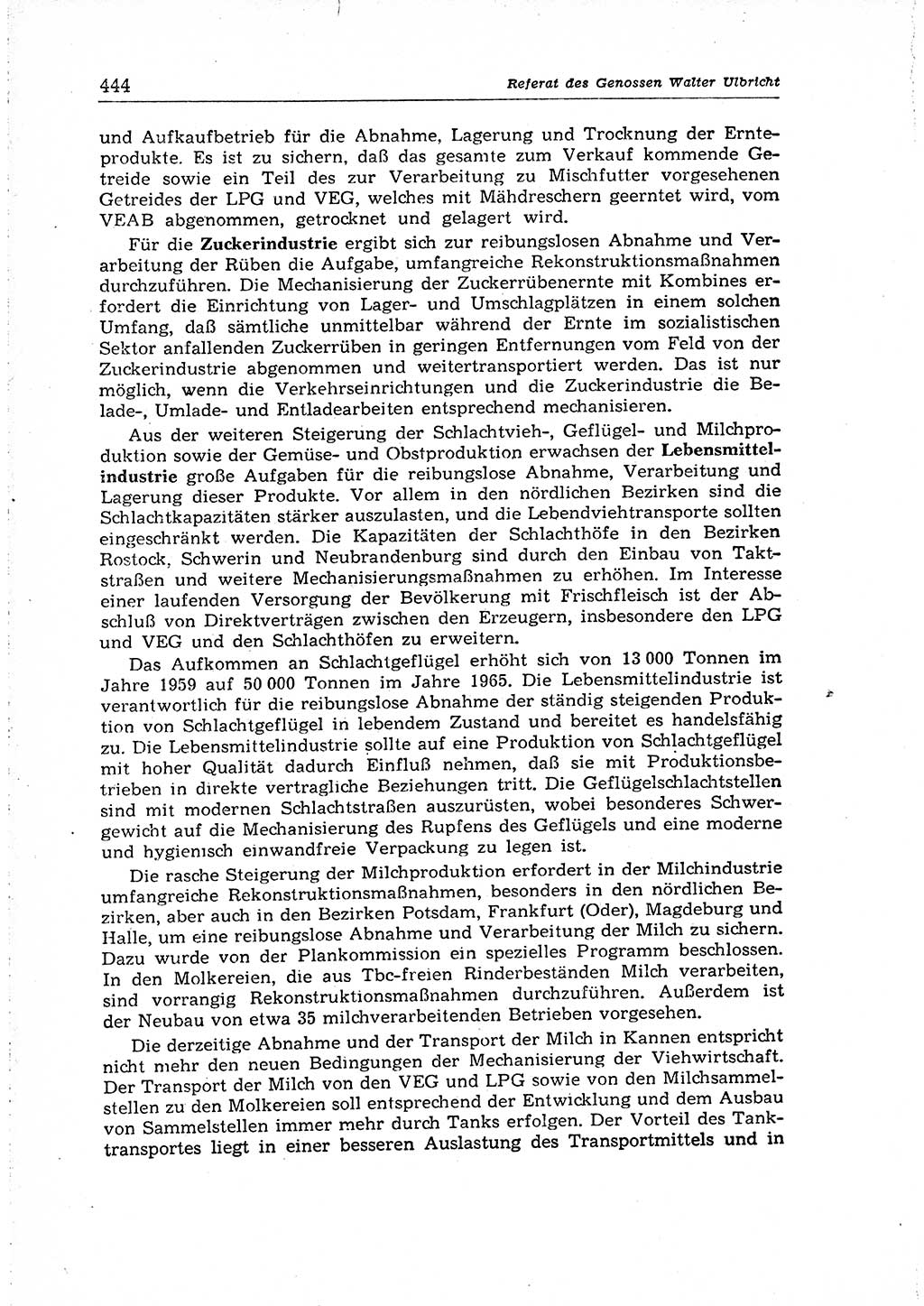 Neuer Weg (NW), Organ des Zentralkomitees (ZK) der SED (Sozialistische Einheitspartei Deutschlands) für Fragen des Parteiaufbaus und des Parteilebens, 14. Jahrgang [Deutsche Demokratische Republik (DDR)] 1959, Seite 444 (NW ZK SED DDR 1959, S. 444)