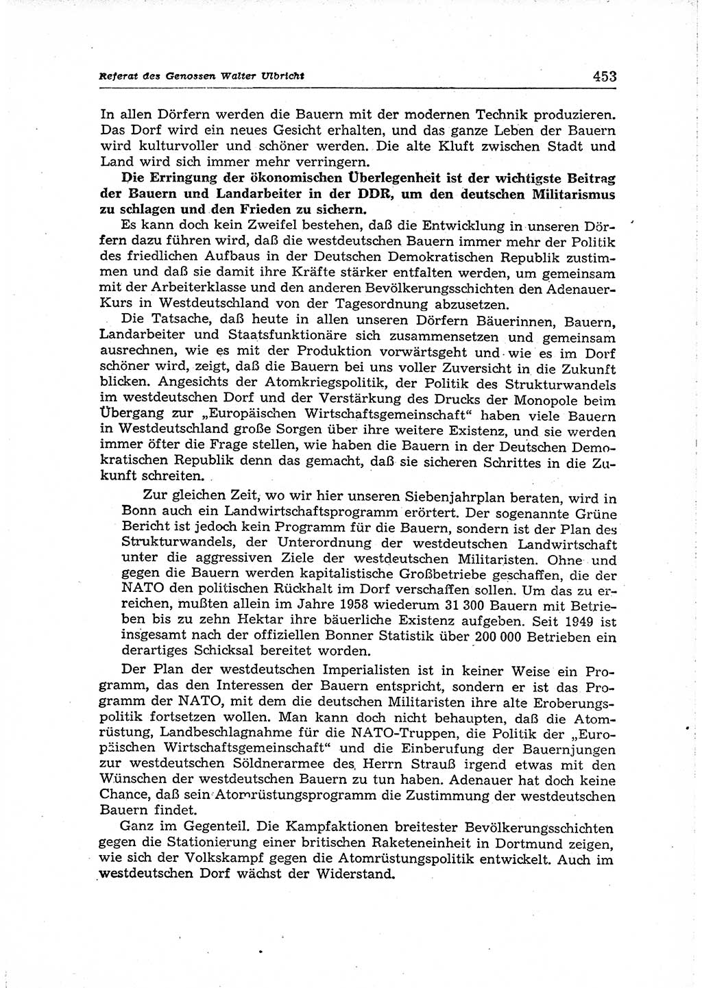 Neuer Weg (NW), Organ des Zentralkomitees (ZK) der SED (Sozialistische Einheitspartei Deutschlands) für Fragen des Parteiaufbaus und des Parteilebens, 14. Jahrgang [Deutsche Demokratische Republik (DDR)] 1959, Seite 453 (NW ZK SED DDR 1959, S. 453)